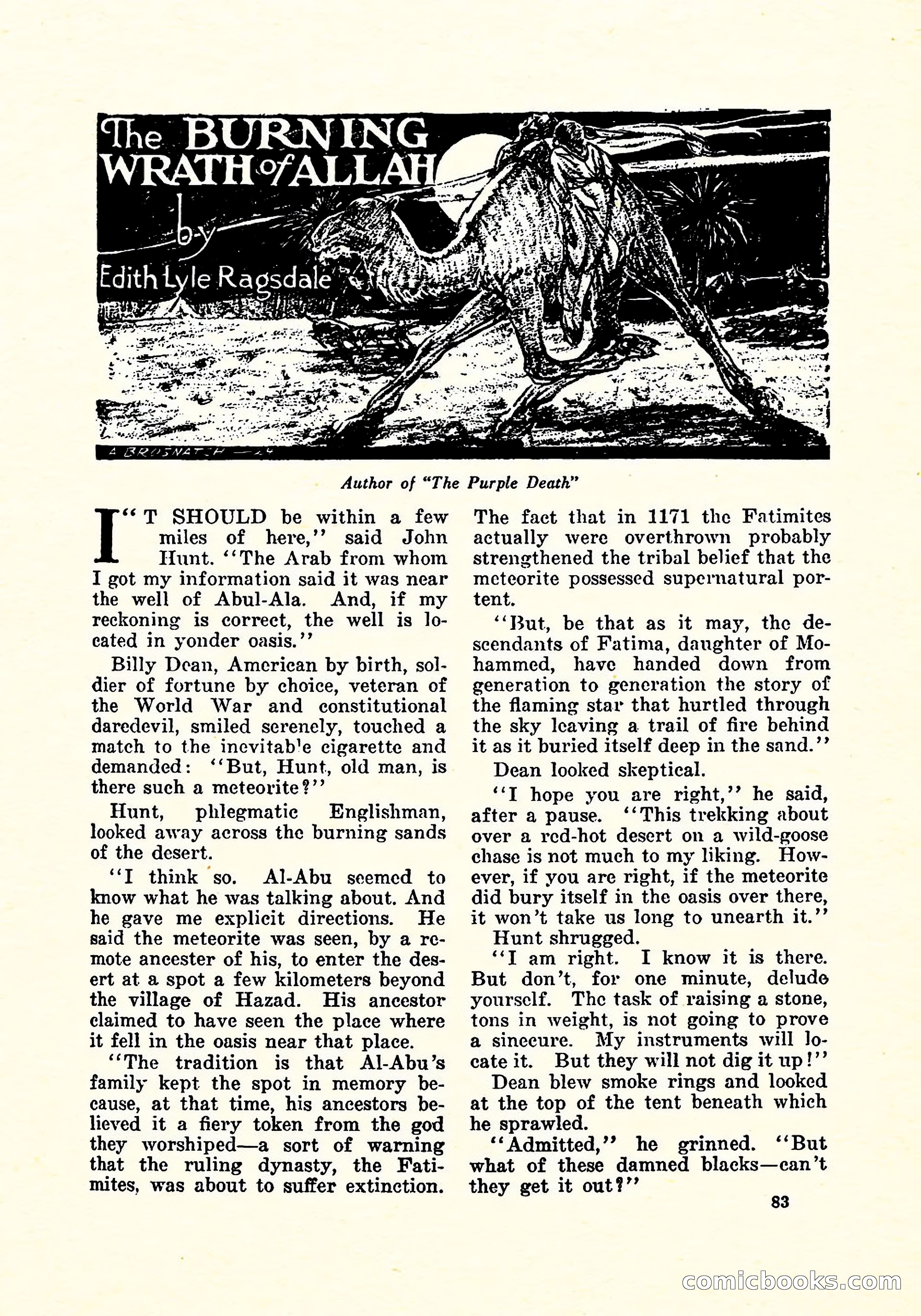 Weird Tales, Vol. 5, No. 3 — page 84 of 194