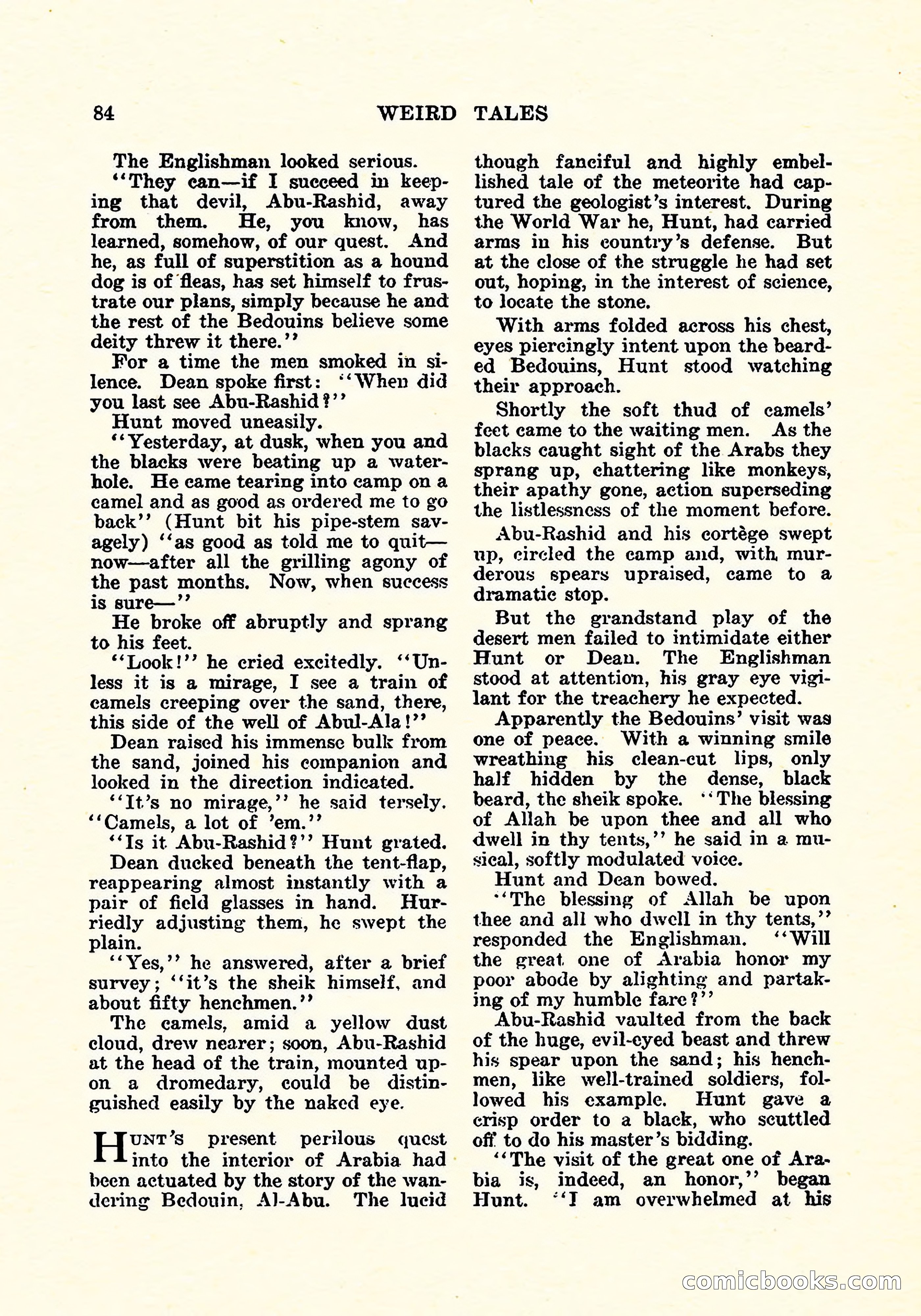 Weird Tales, Vol. 5, No. 3 — page 85 of 194