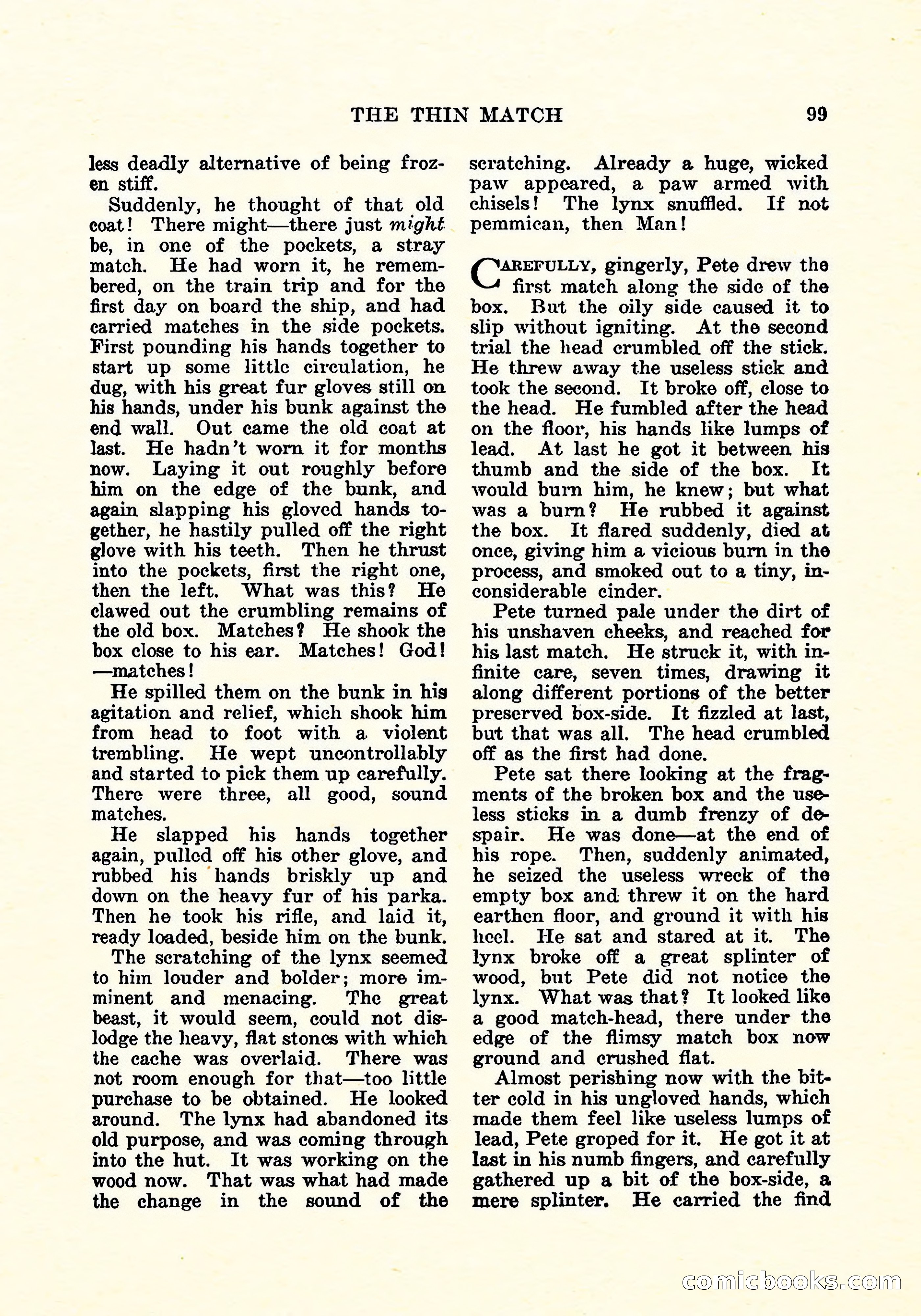 Weird Tales, Vol. 5, No. 3 — page 100 of 194