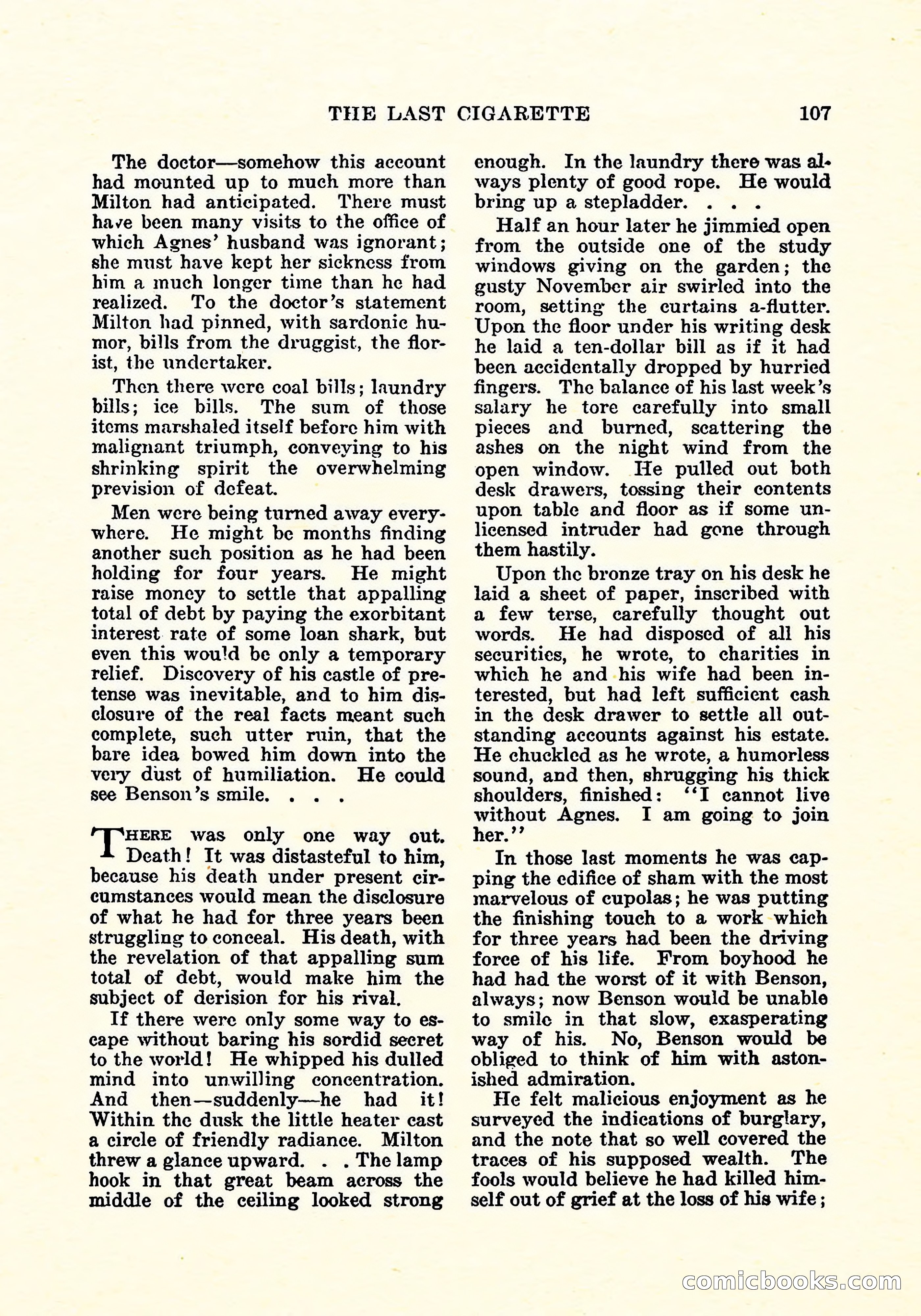 Weird Tales, Vol. 5, No. 3 — page 108 of 194