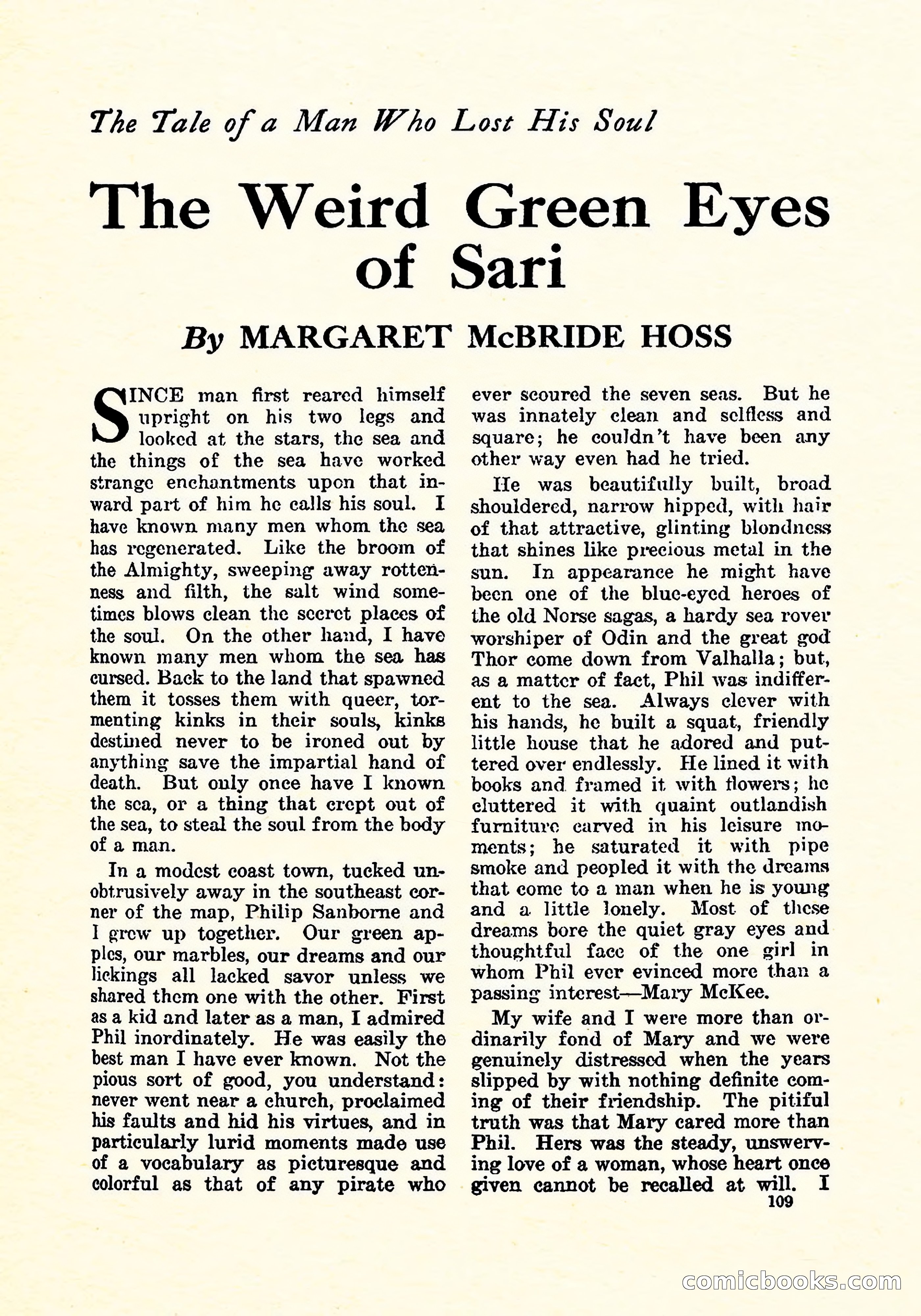Weird Tales, Vol. 5, No. 3 — page 110 of 194