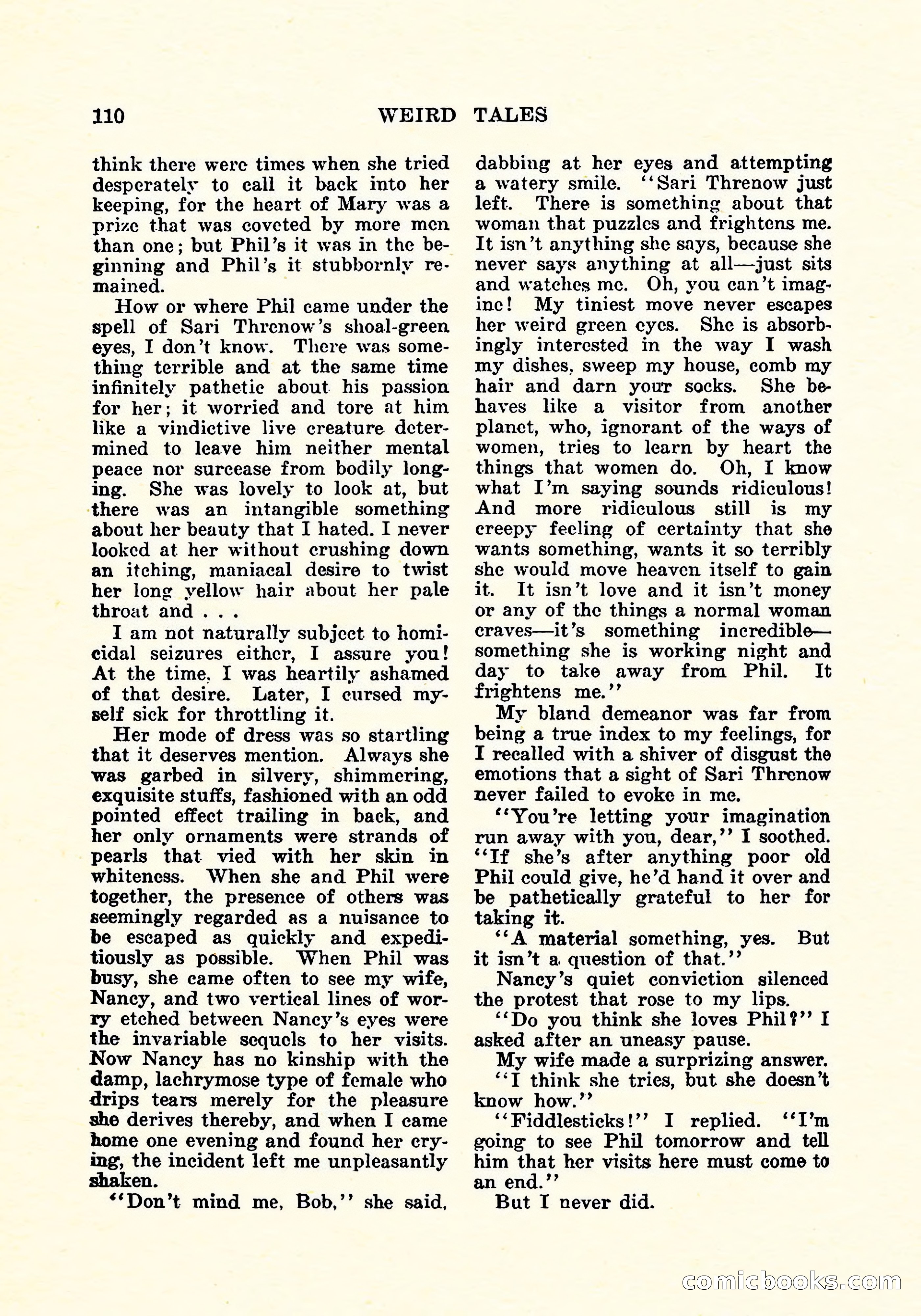 Weird Tales, Vol. 5, No. 3 — page 111 of 194
