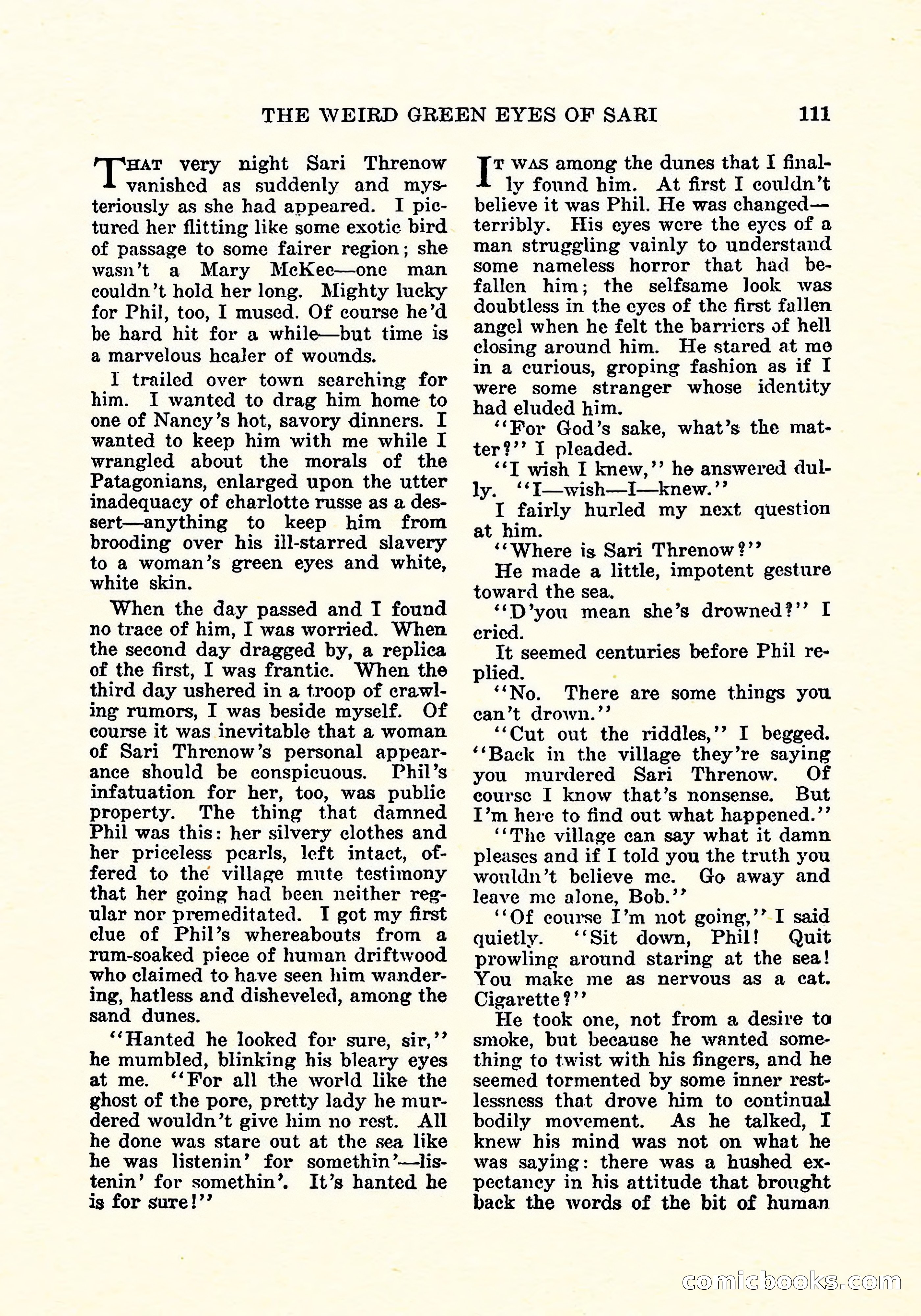 Weird Tales, Vol. 5, No. 3 — page 112 of 194