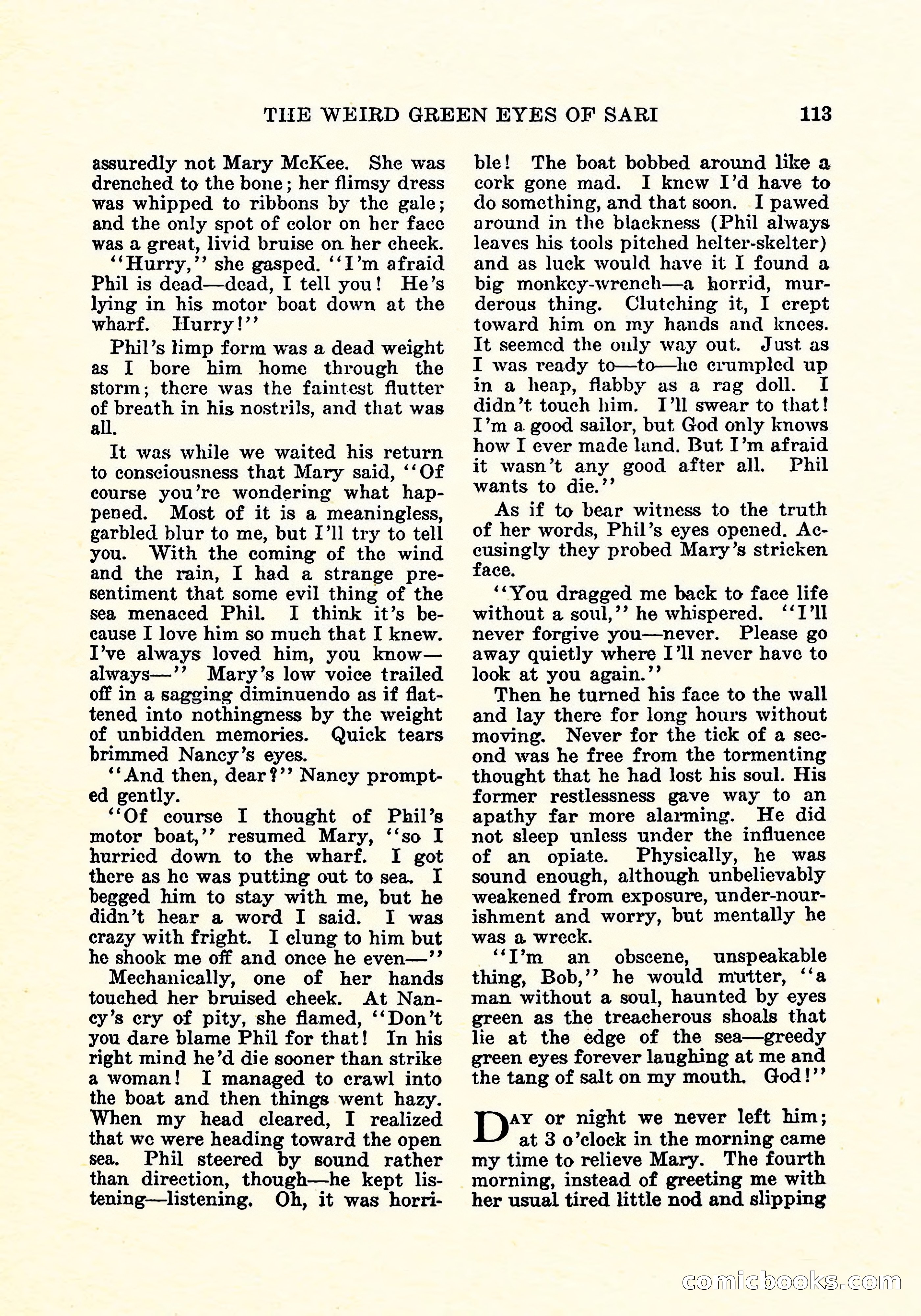 Weird Tales, Vol. 5, No. 3 — page 114 of 194