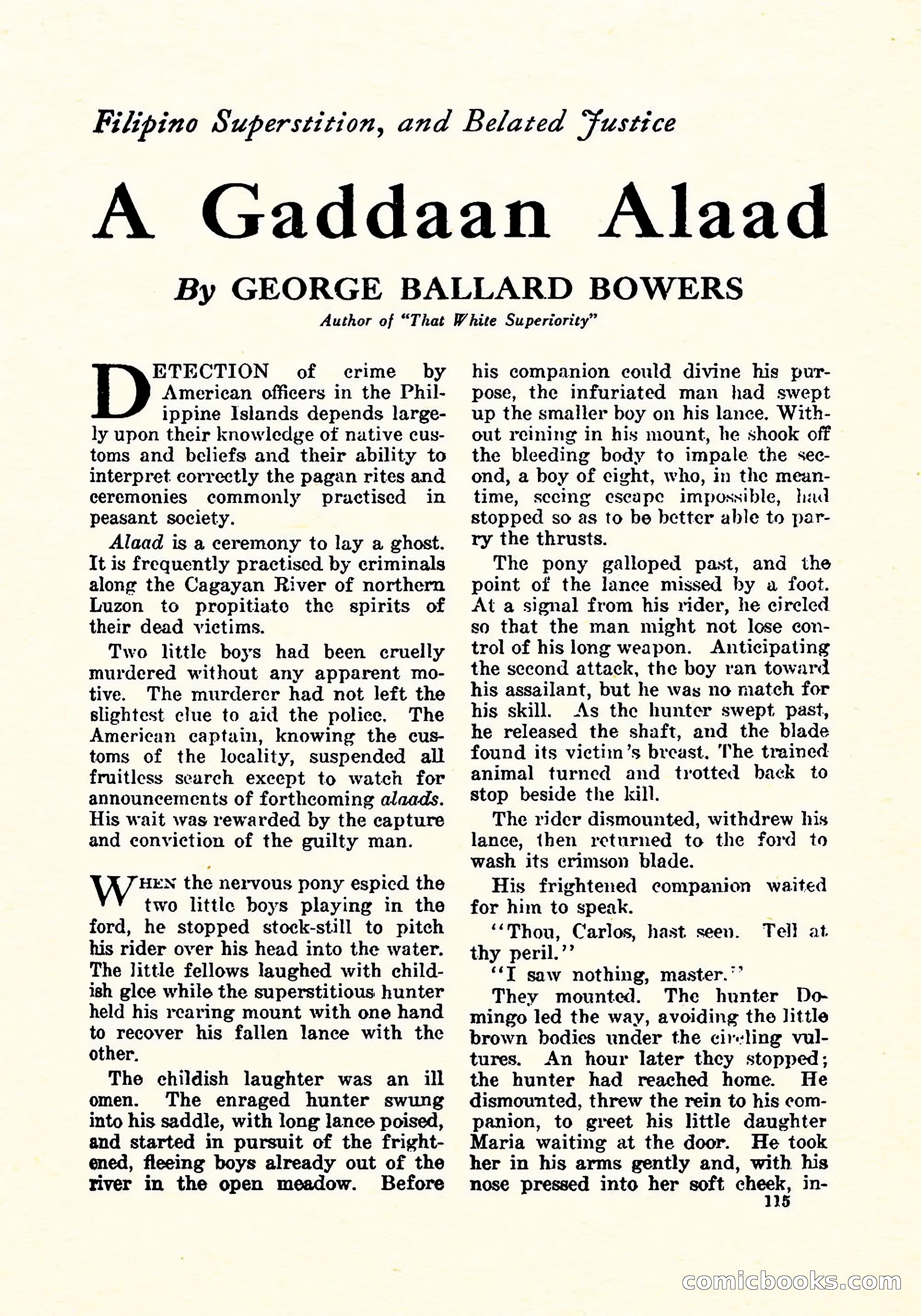 Weird Tales, Vol. 5, No. 3 — page 116 of 194