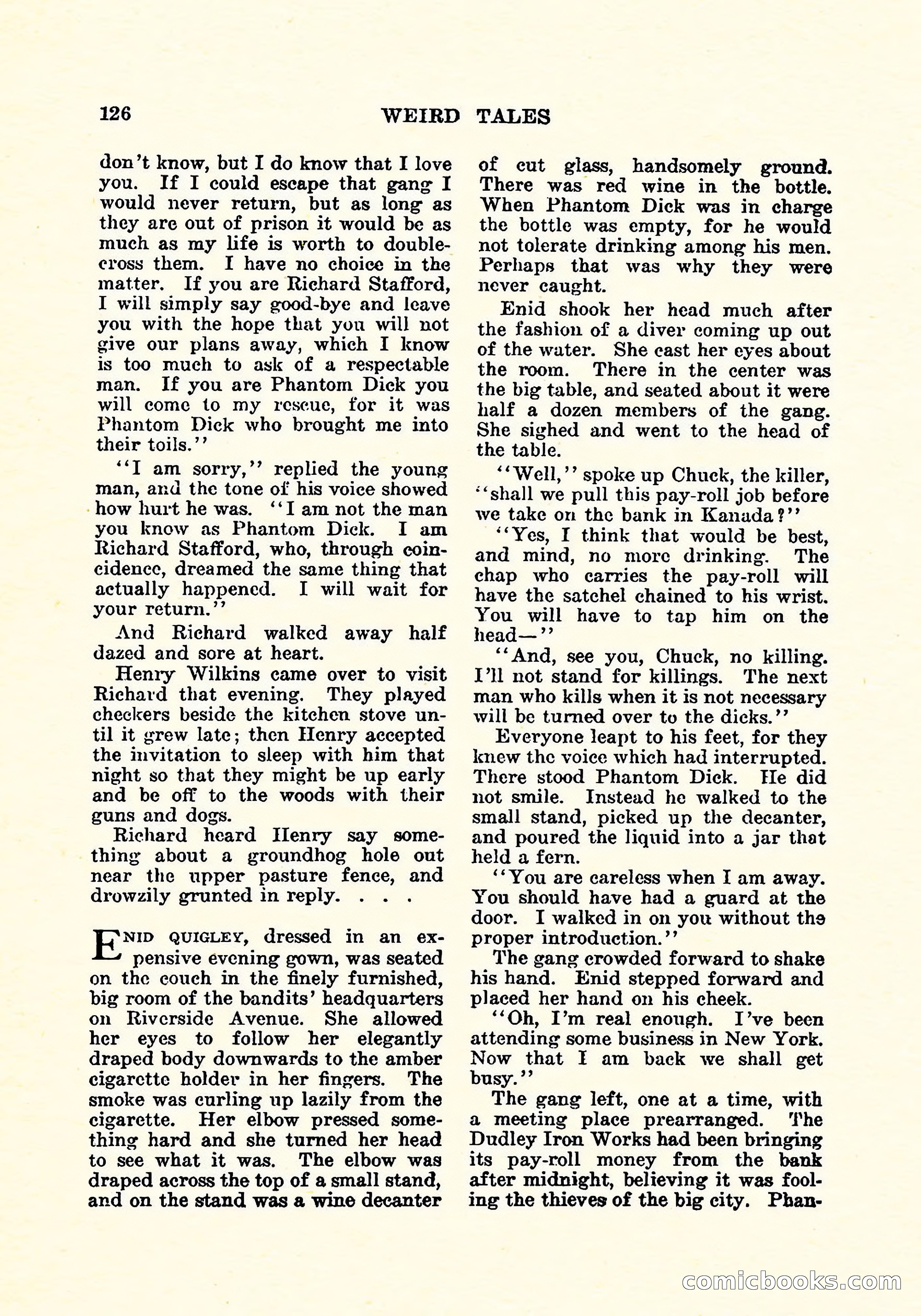 Weird Tales, Vol. 5, No. 3 — page 127 of 194