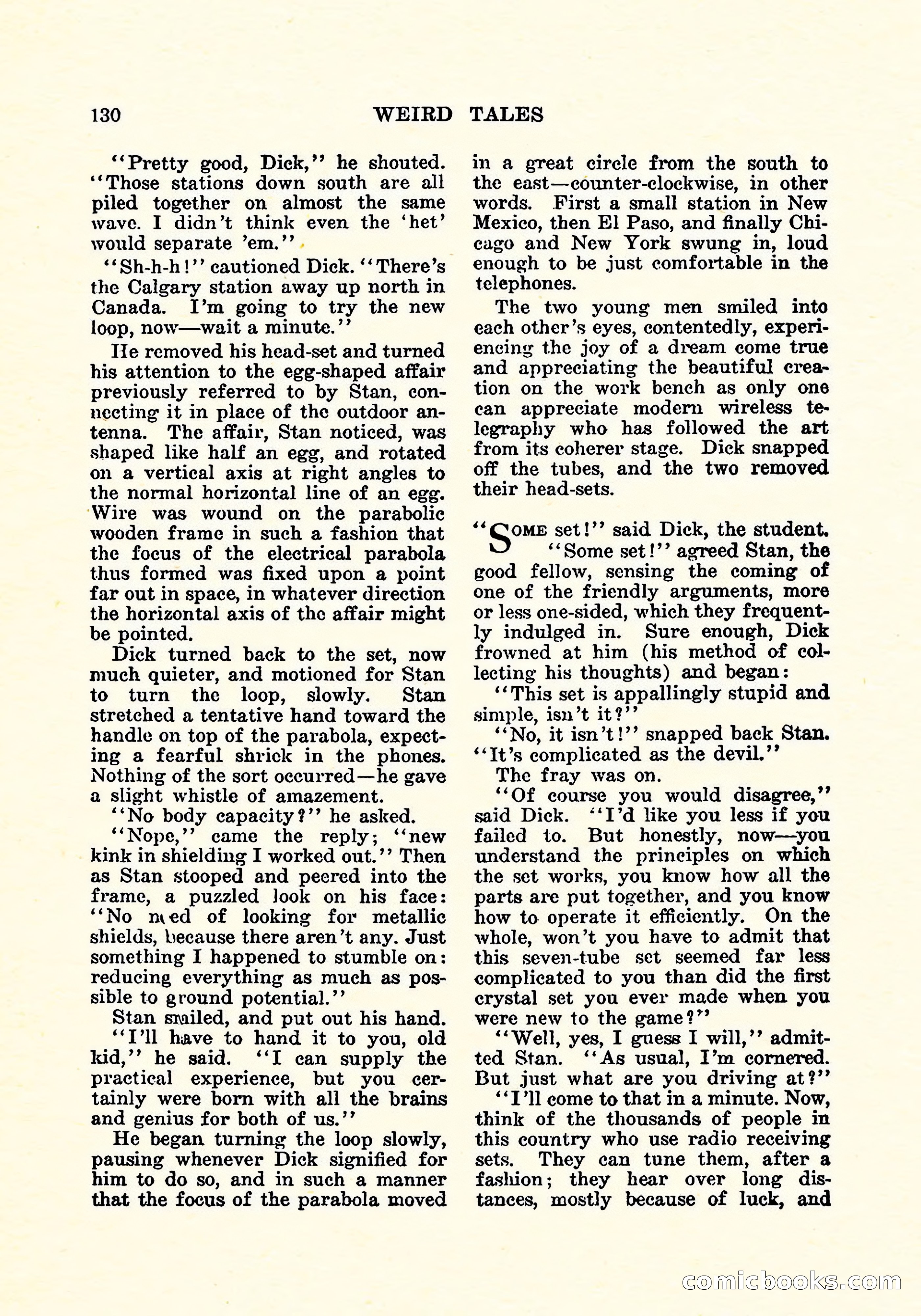 Weird Tales, Vol. 5, No. 3 — page 131 of 194