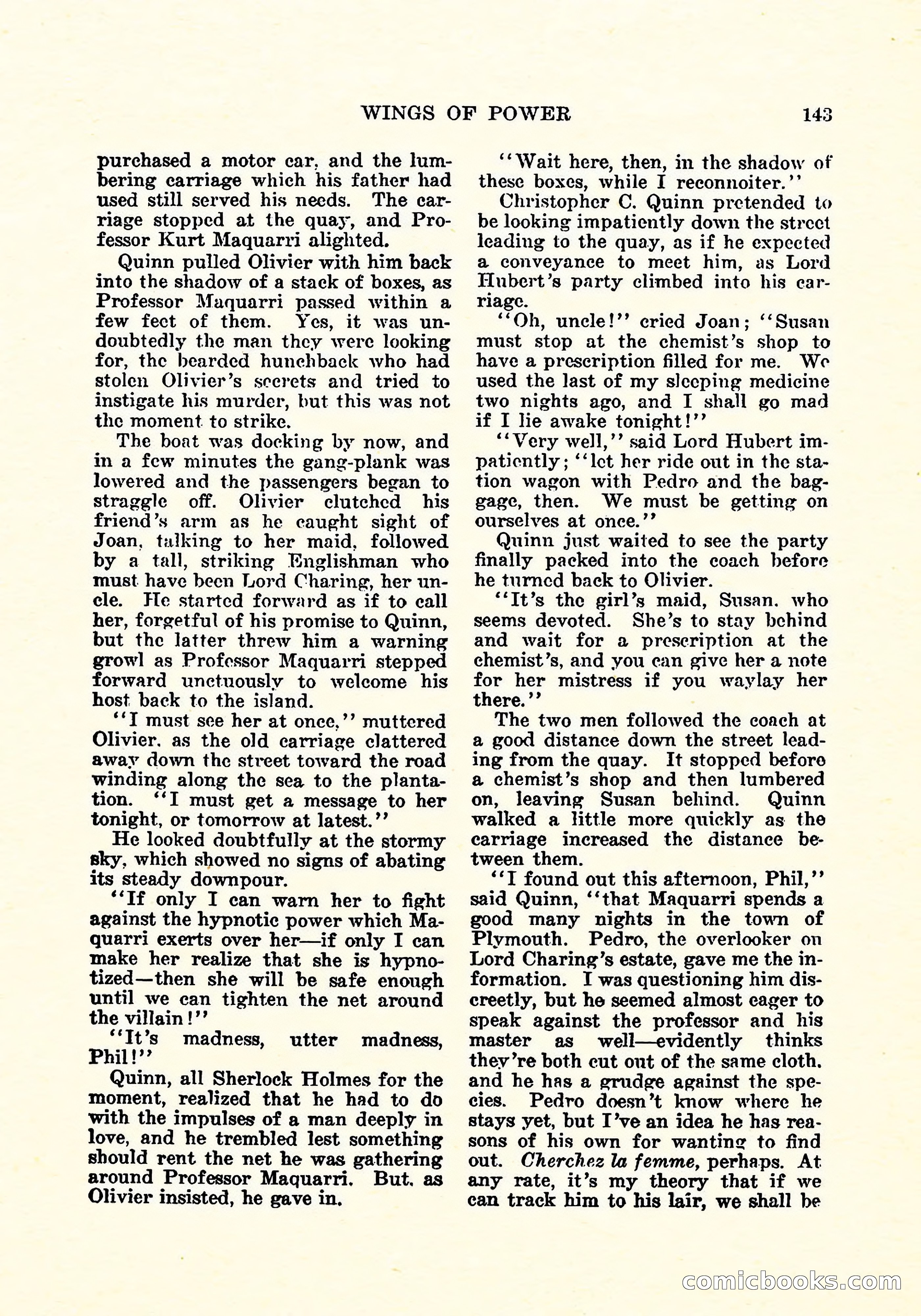 Weird Tales, Vol. 5, No. 3 — page 144 of 194