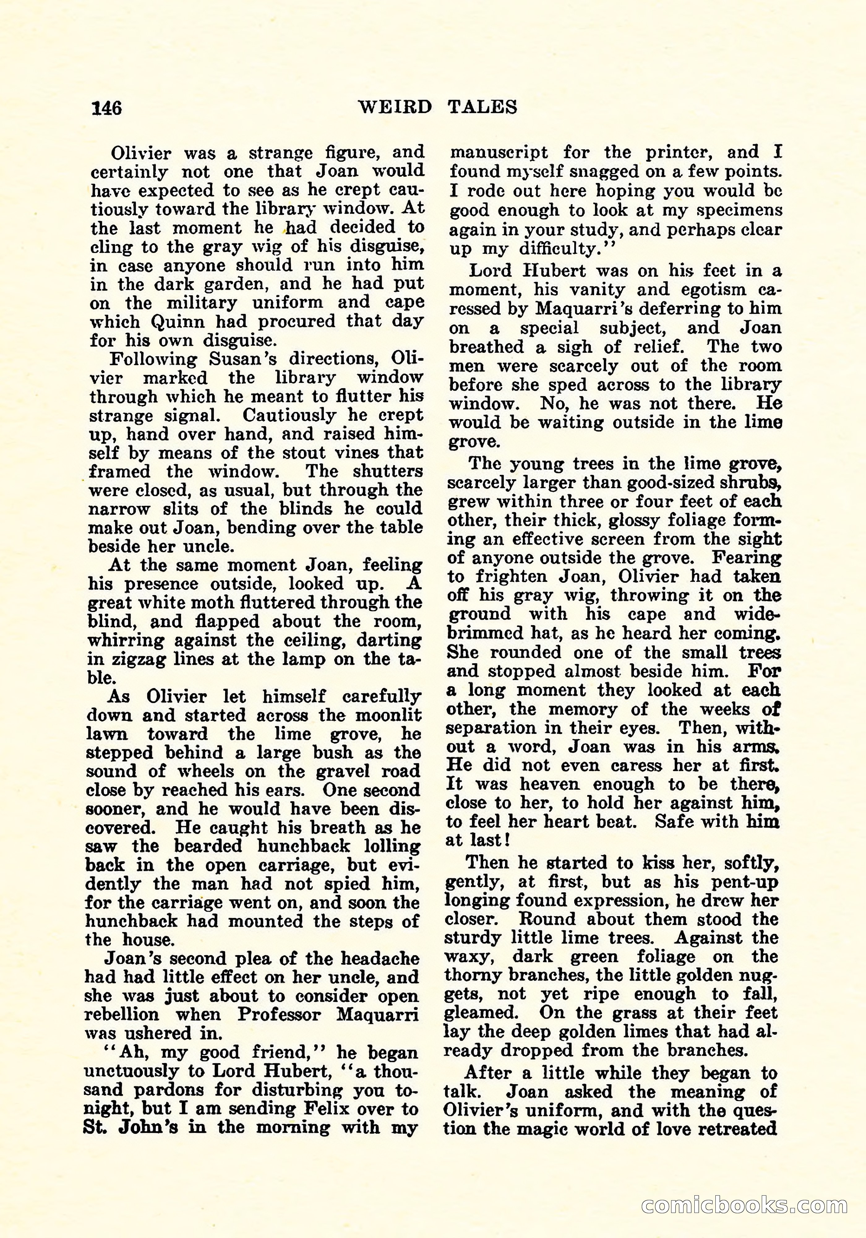 Weird Tales, Vol. 5, No. 3 — page 147 of 194