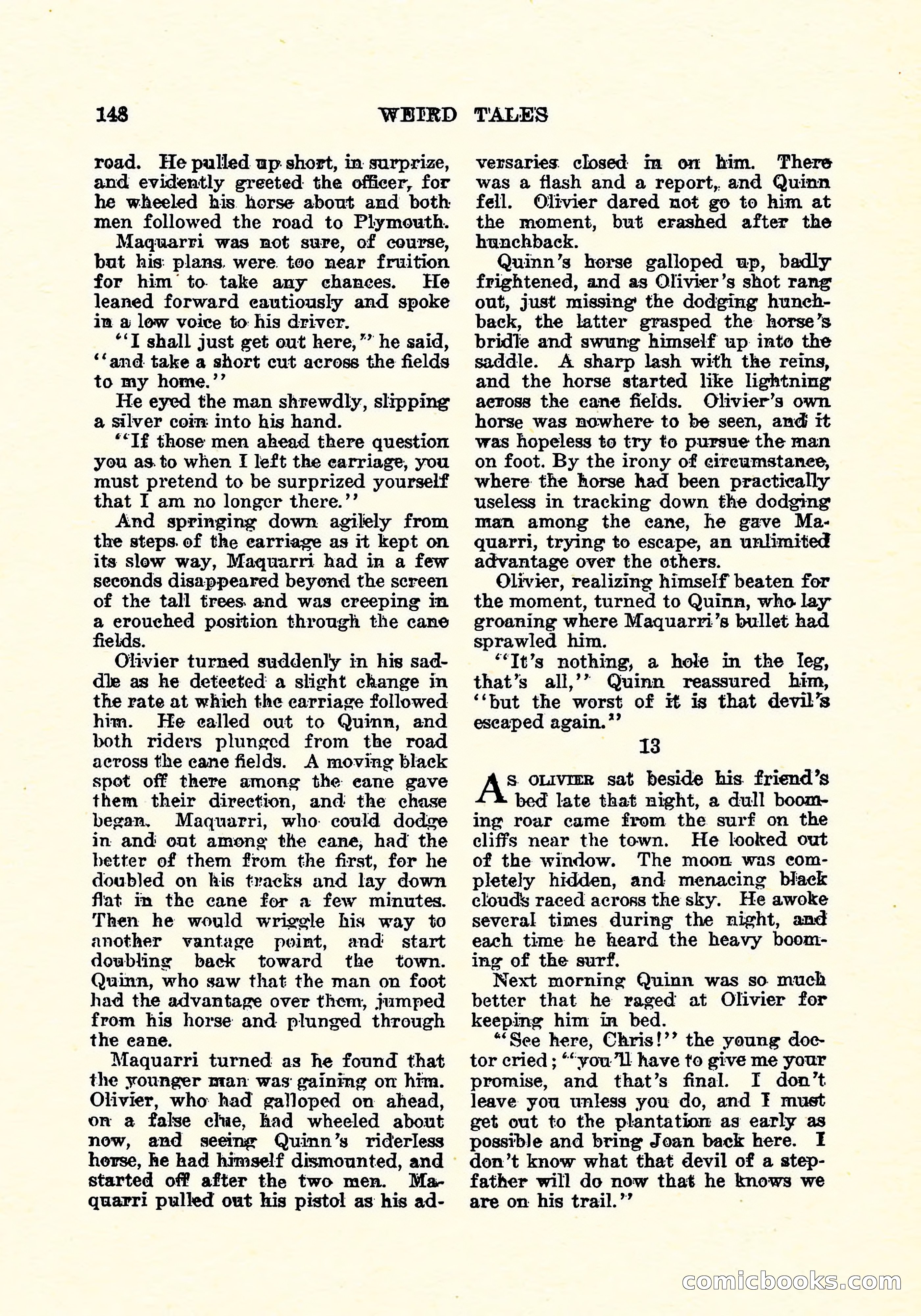 Weird Tales, Vol. 5, No. 3 — page 149 of 194
