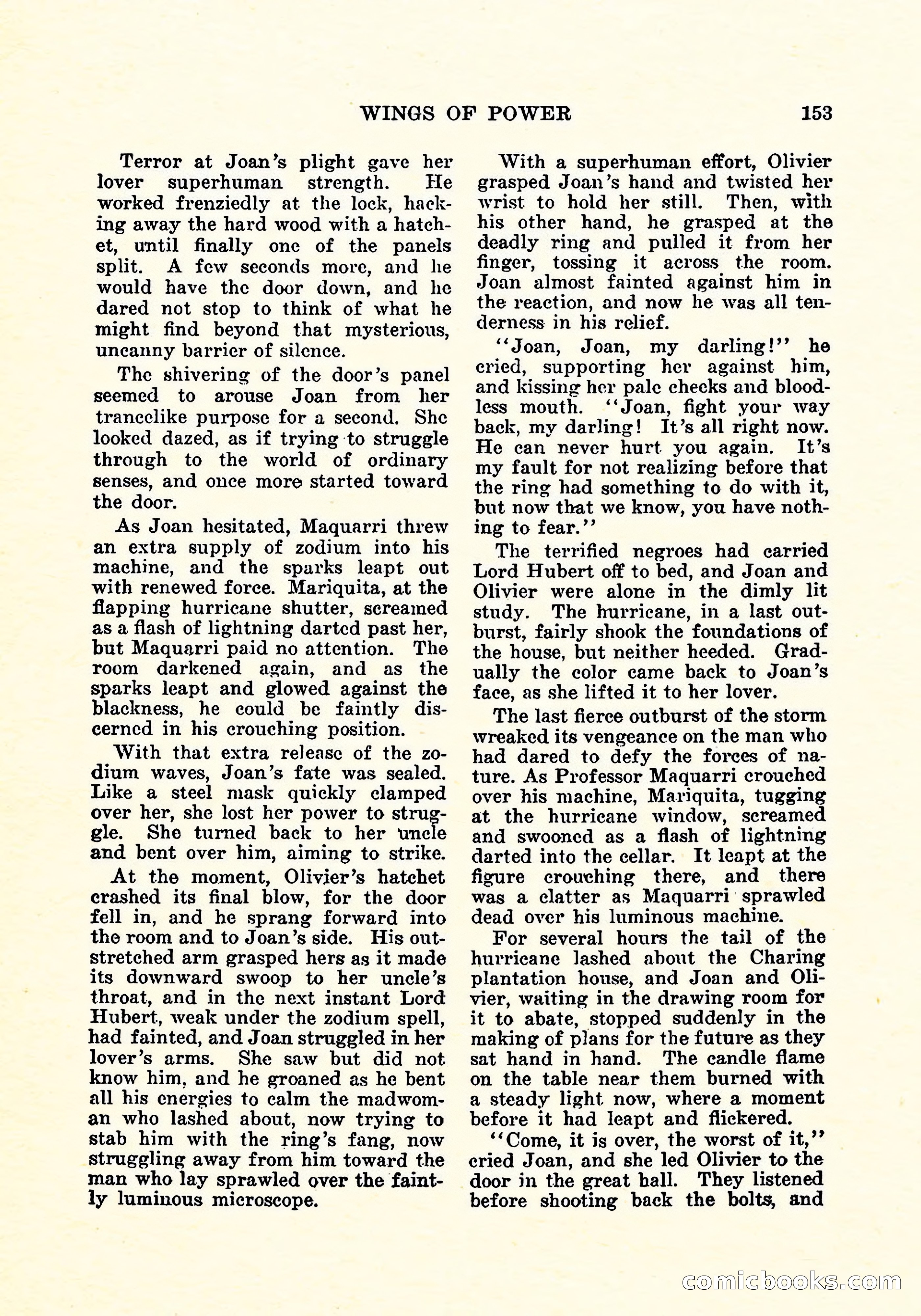 Weird Tales, Vol. 5, No. 3 — page 154 of 194
