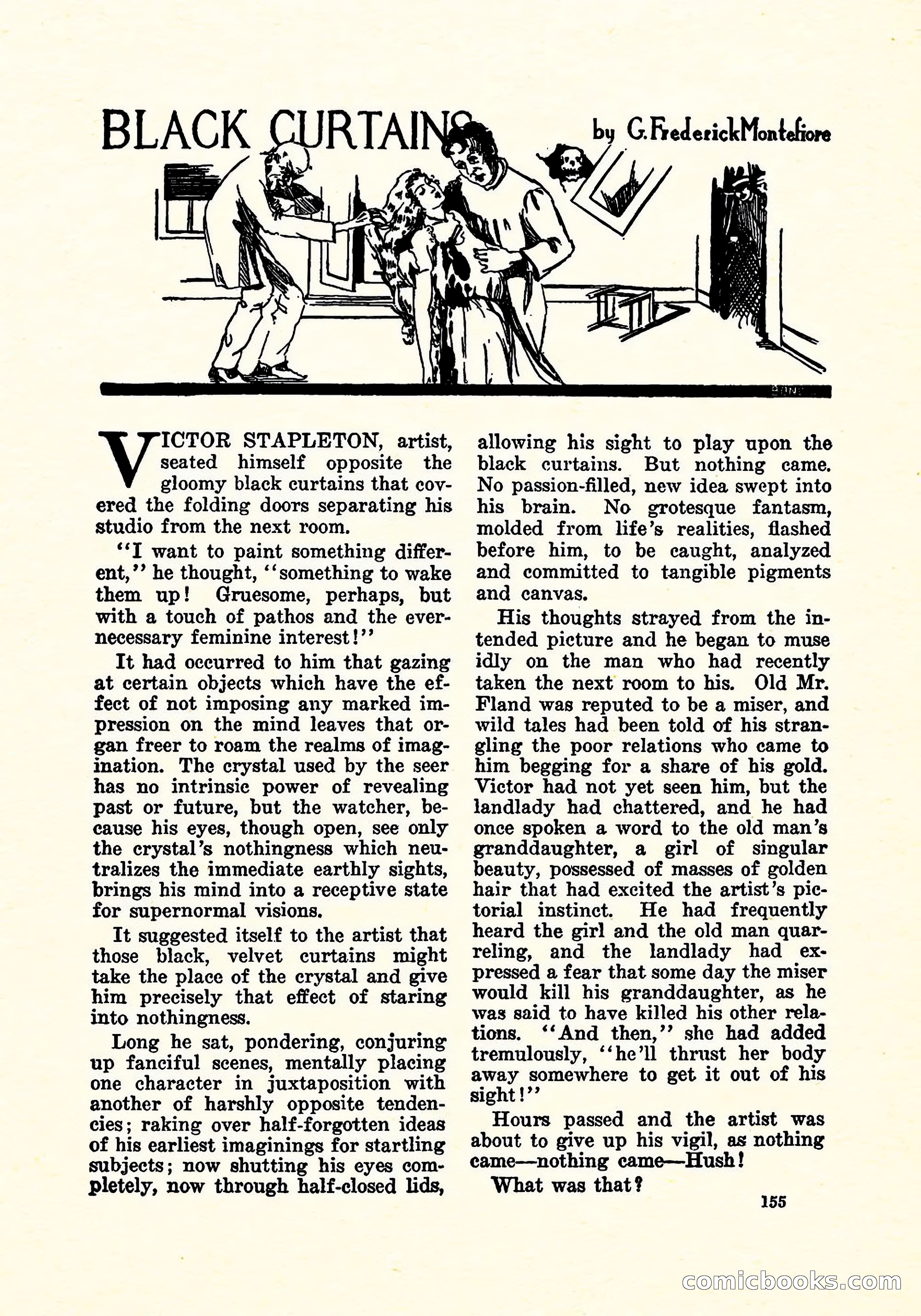 Weird Tales, Vol. 5, No. 3 — page 156 of 194