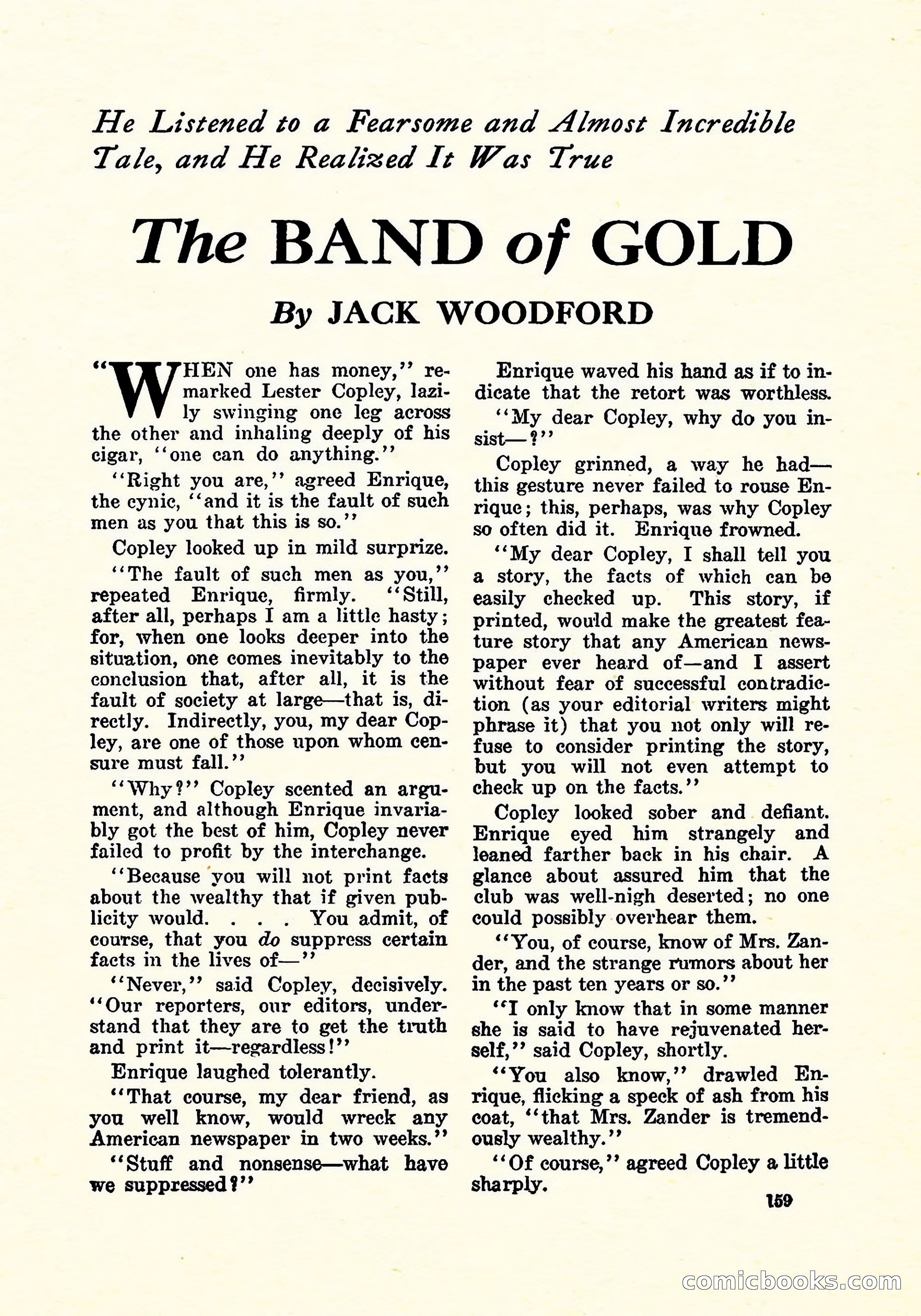 Weird Tales, Vol. 5, No. 3 — page 160 of 194