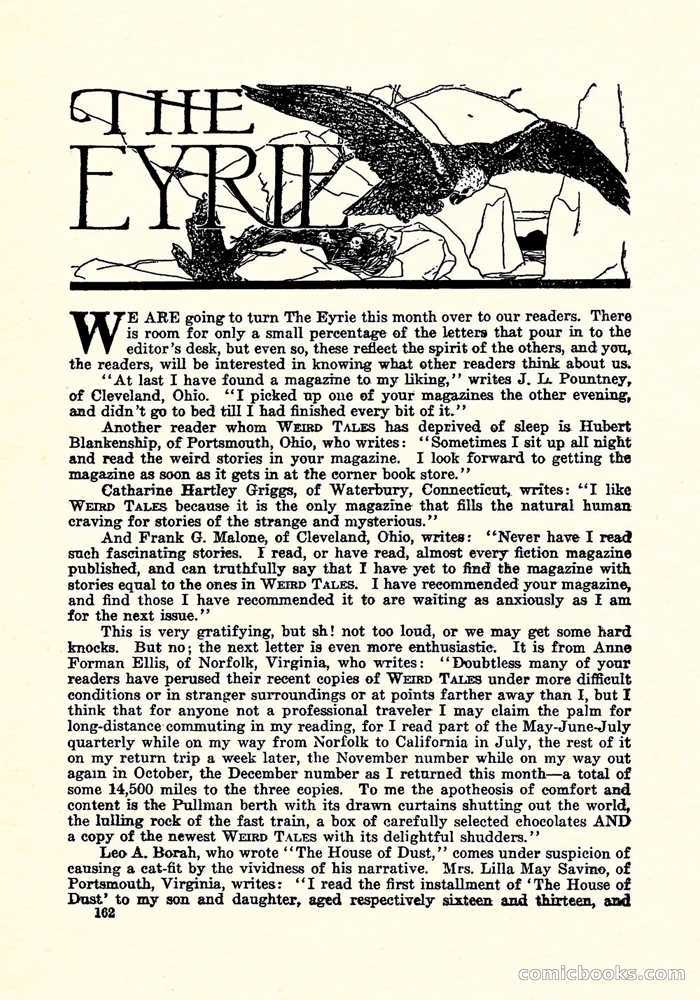 Weird Tales, Vol. 5, No. 3 — page 163 of 194