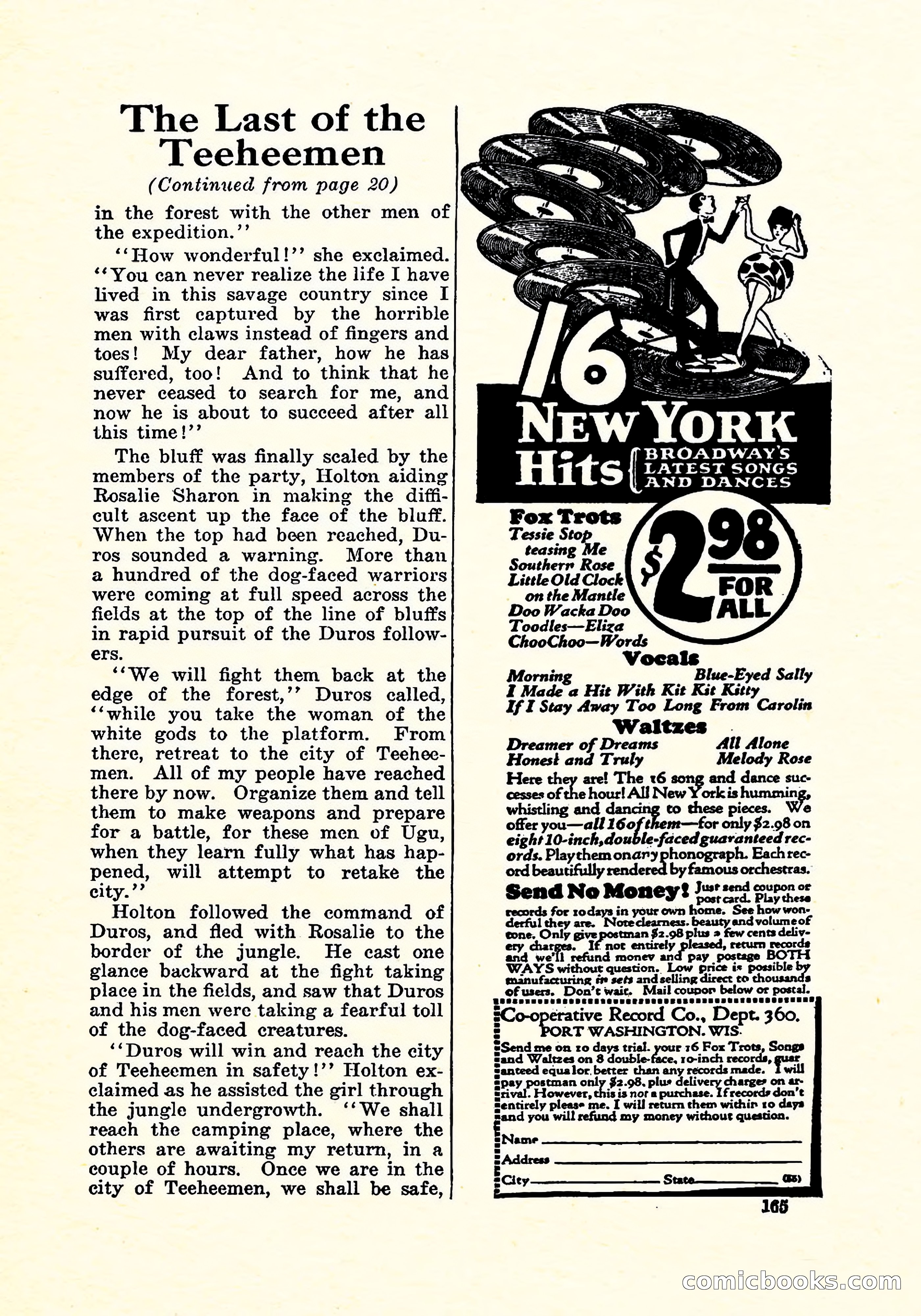 Weird Tales, Vol. 5, No. 3 — page 166 of 194
