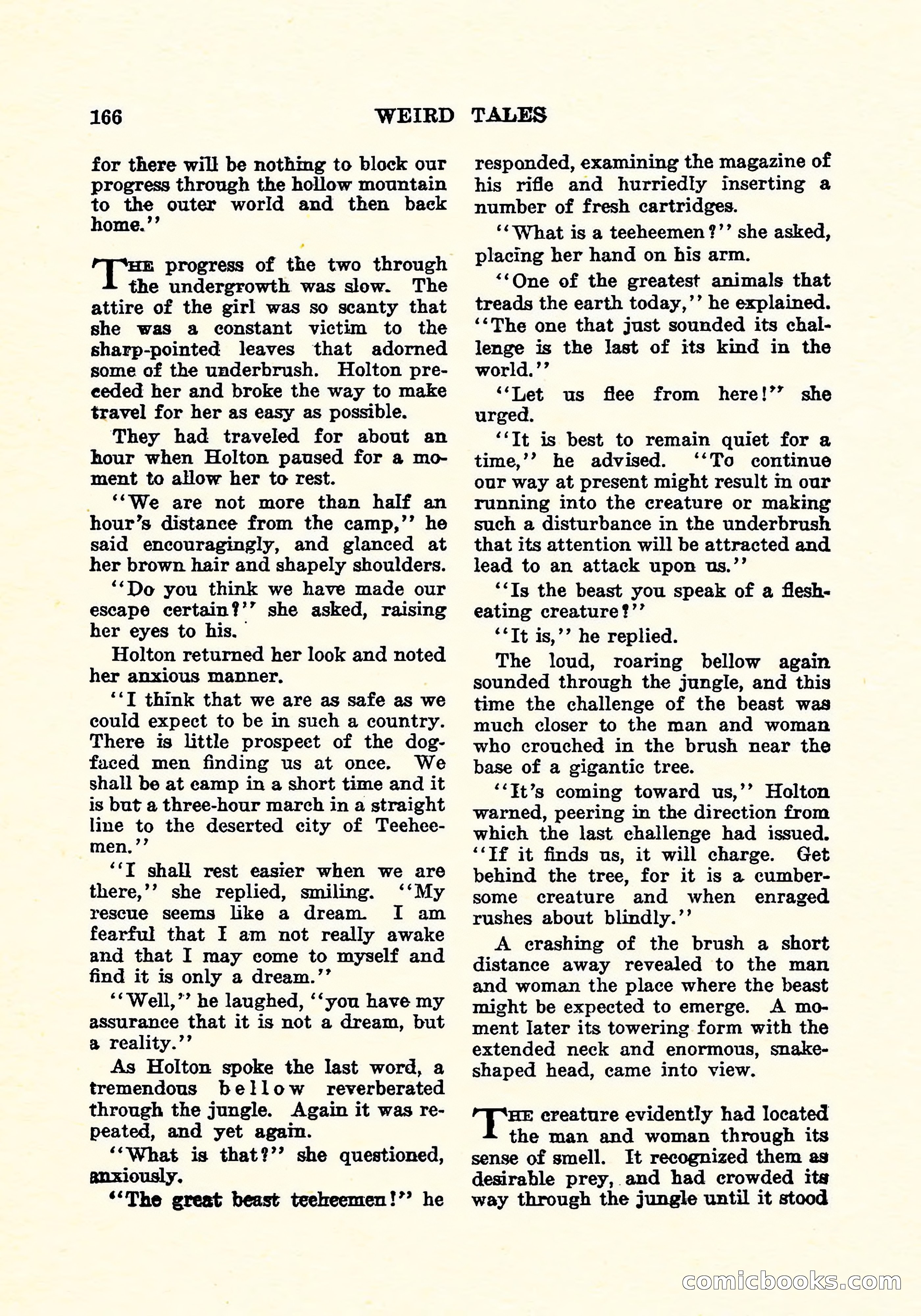 Weird Tales, Vol. 5, No. 3 — page 167 of 194