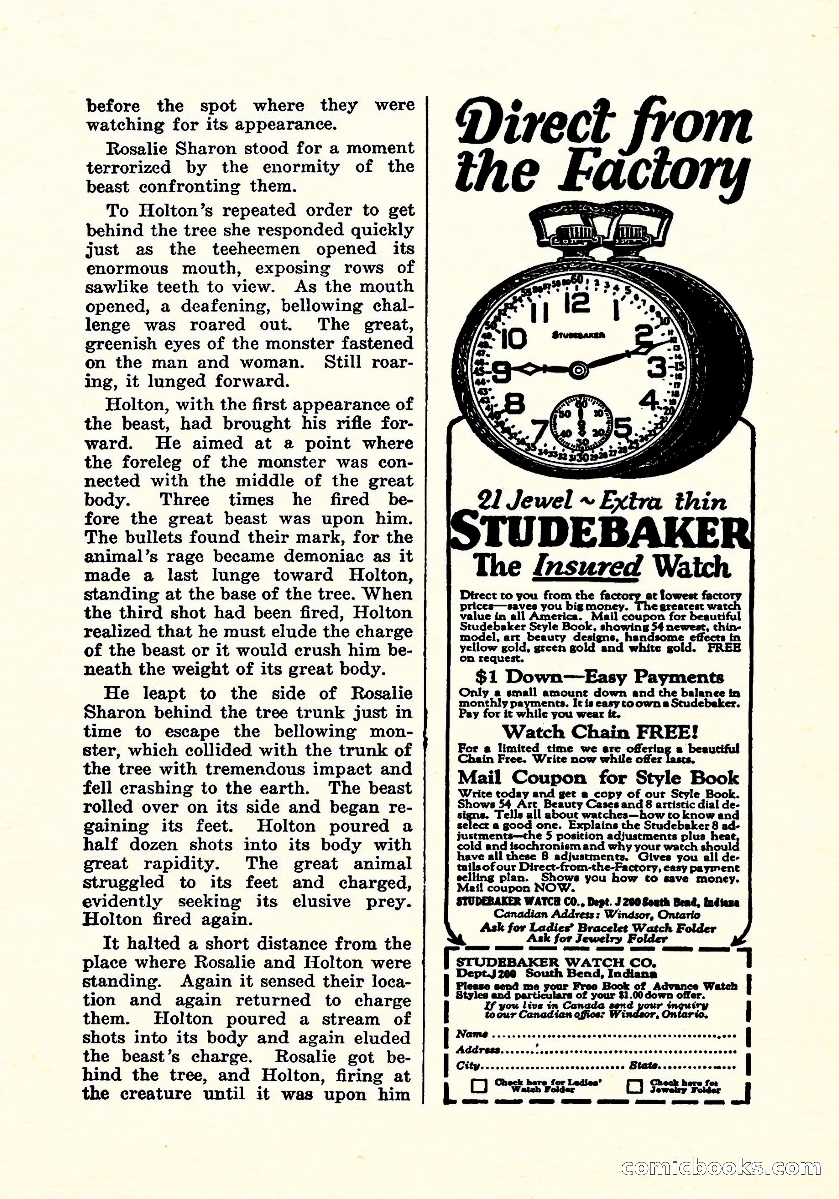 Weird Tales, Vol. 5, No. 3 — page 168 of 194