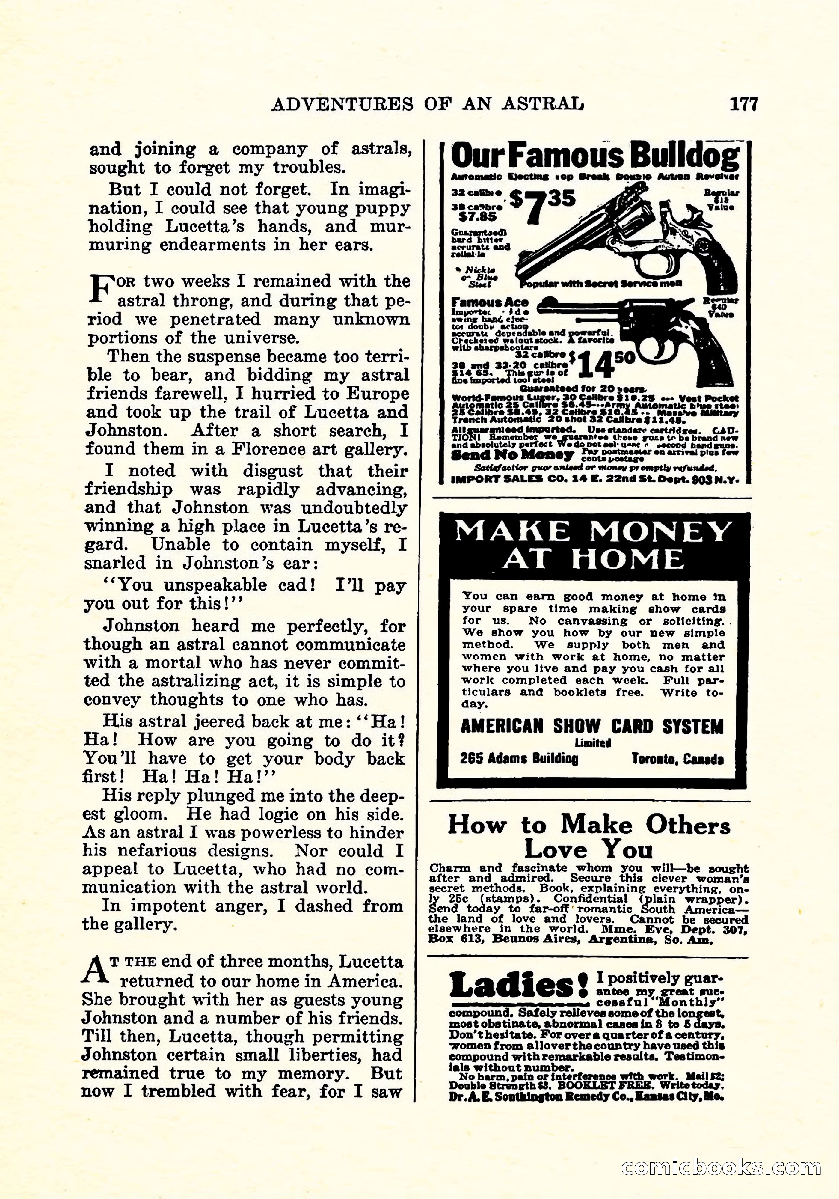 Weird Tales, Vol. 5, No. 3 — page 178 of 194