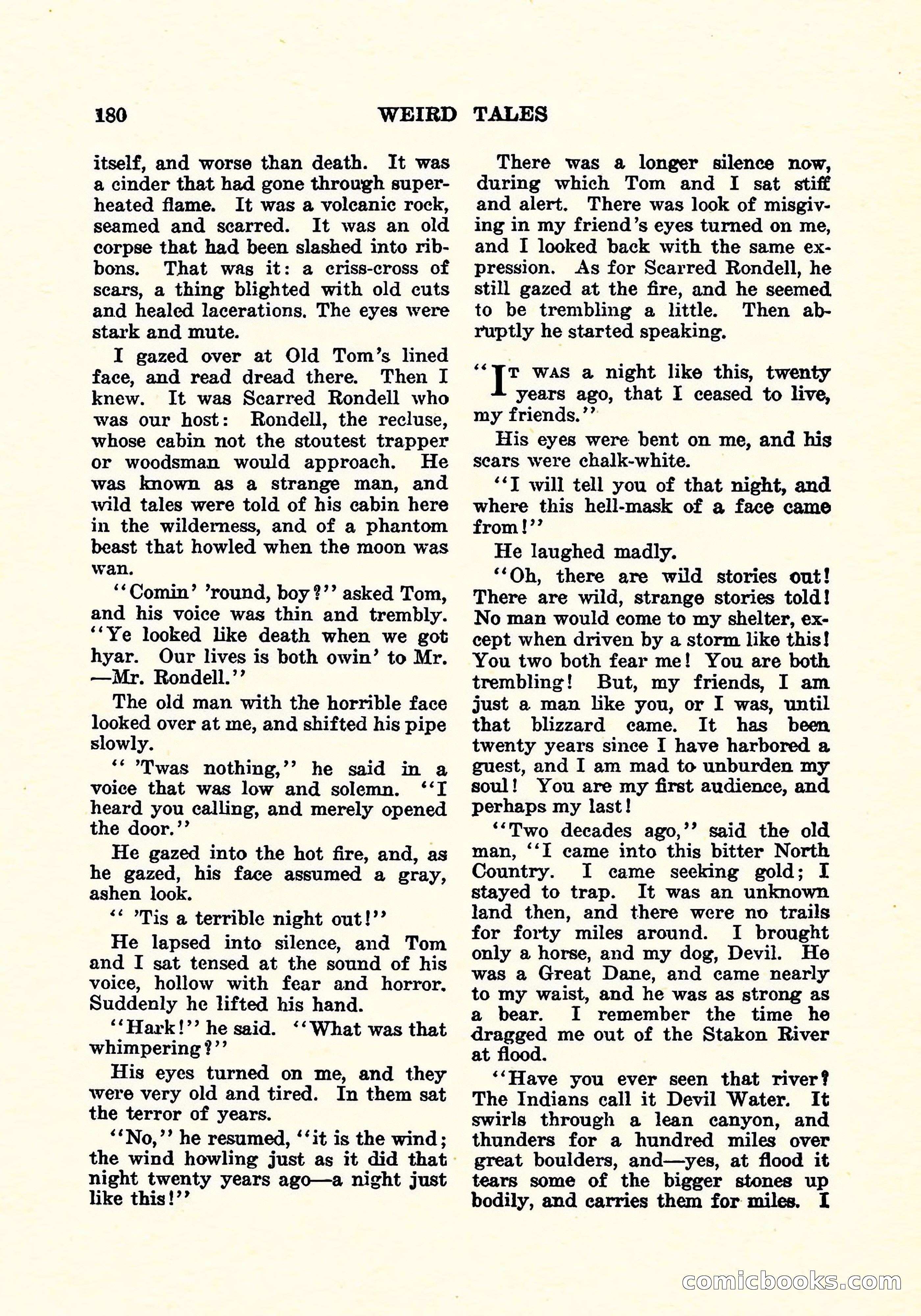 Weird Tales, Vol. 5, No. 3 — page 181 of 194