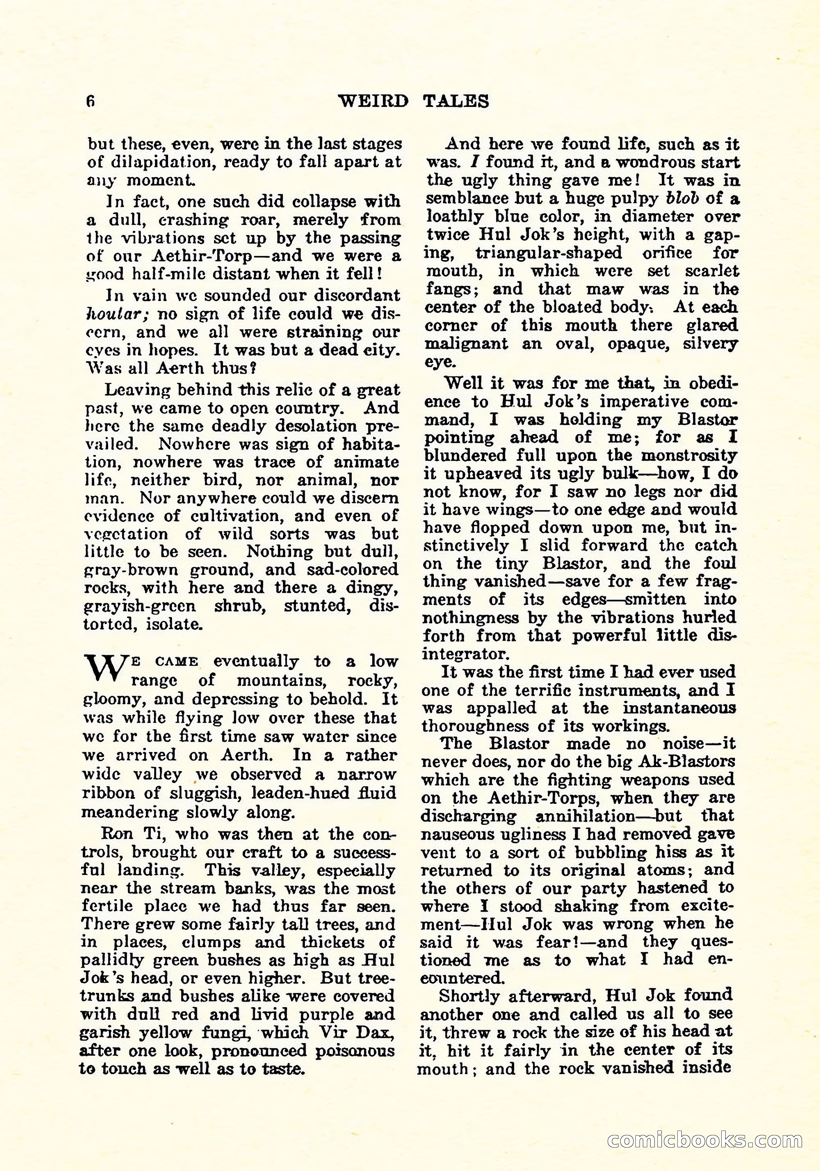 Weird Tales, Vol. 5, No. 4 — page 7 of 194