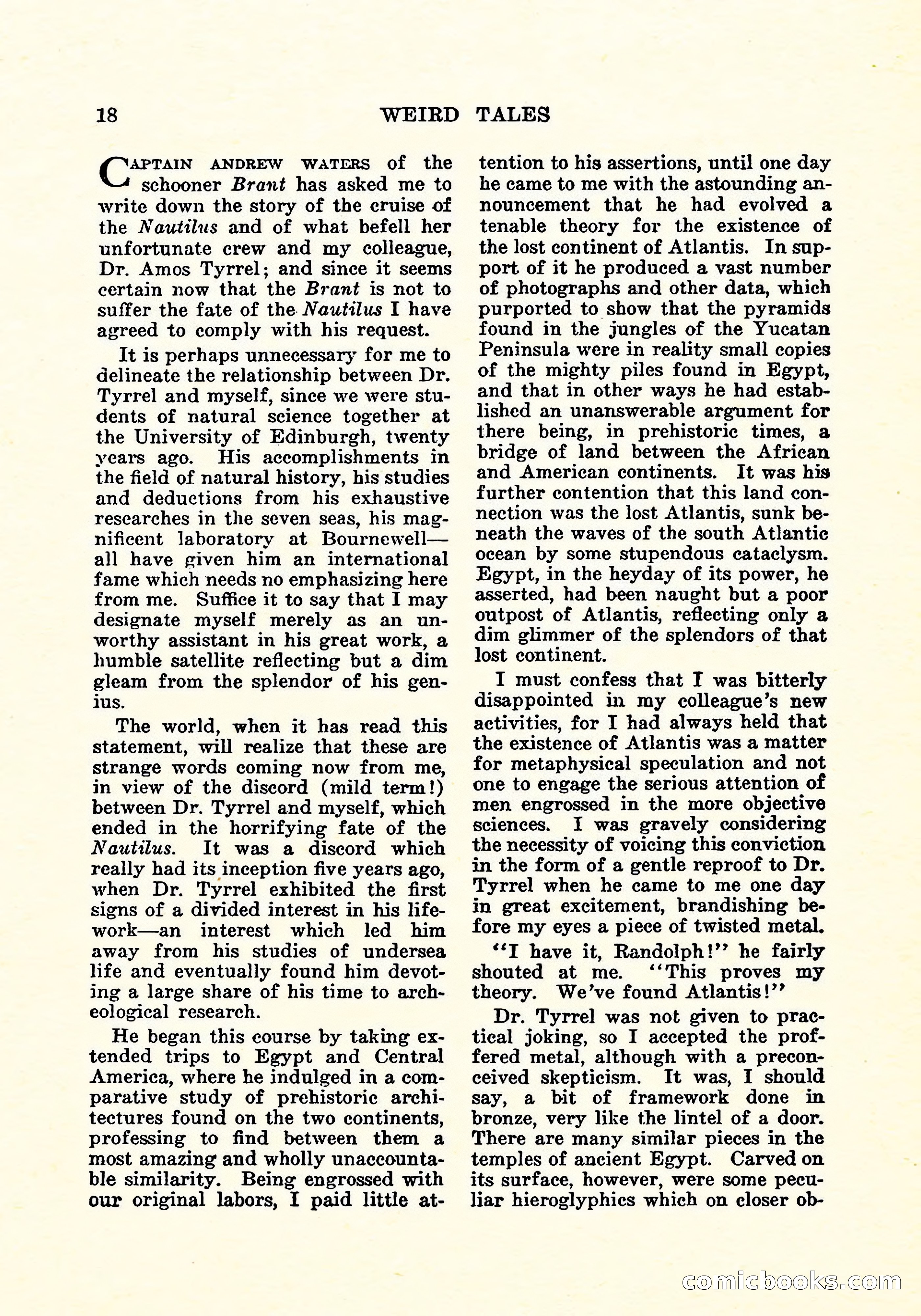 Weird Tales, Vol. 5, No. 4 — page 19 of 194