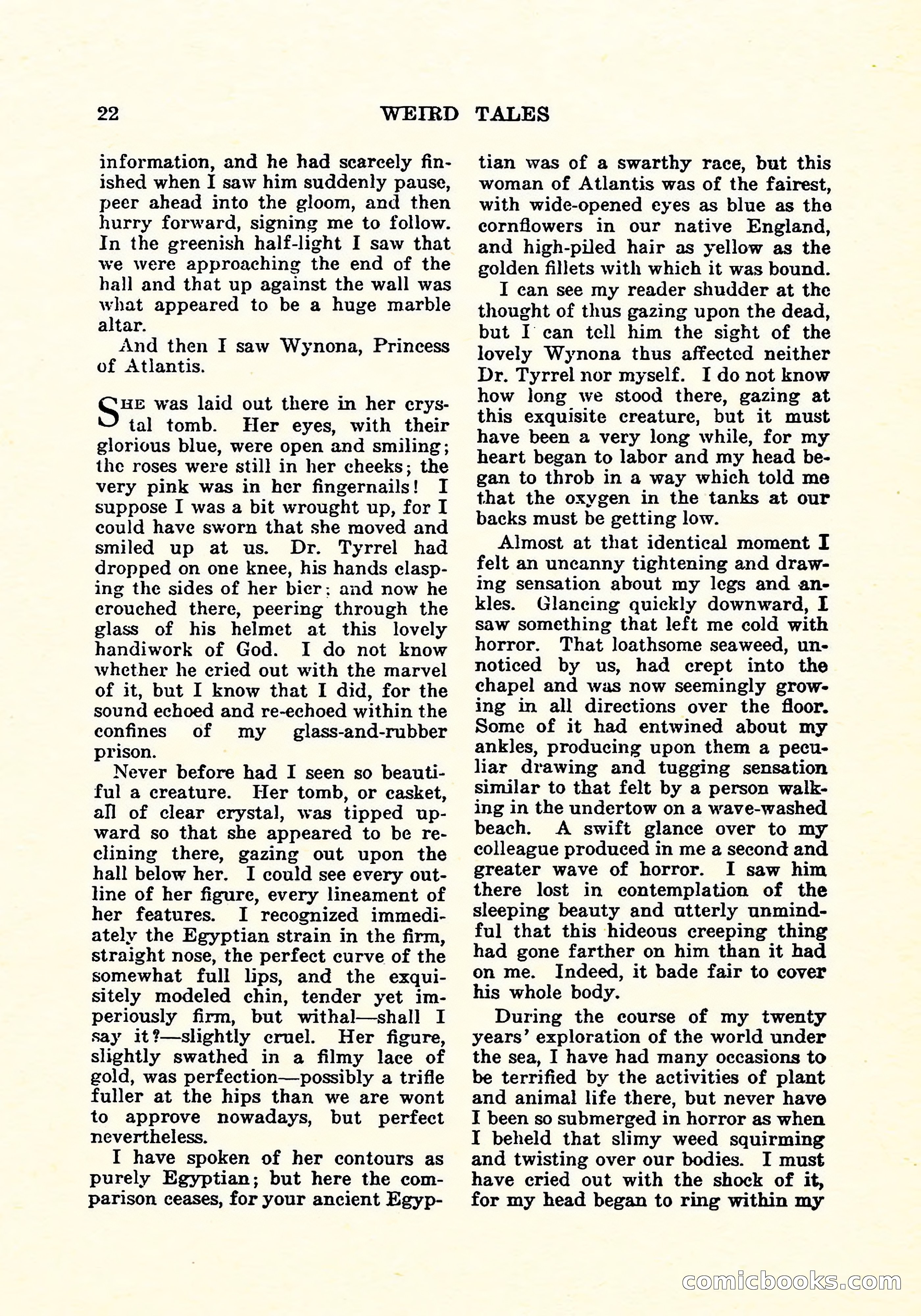 Weird Tales, Vol. 5, No. 4 — page 23 of 194
