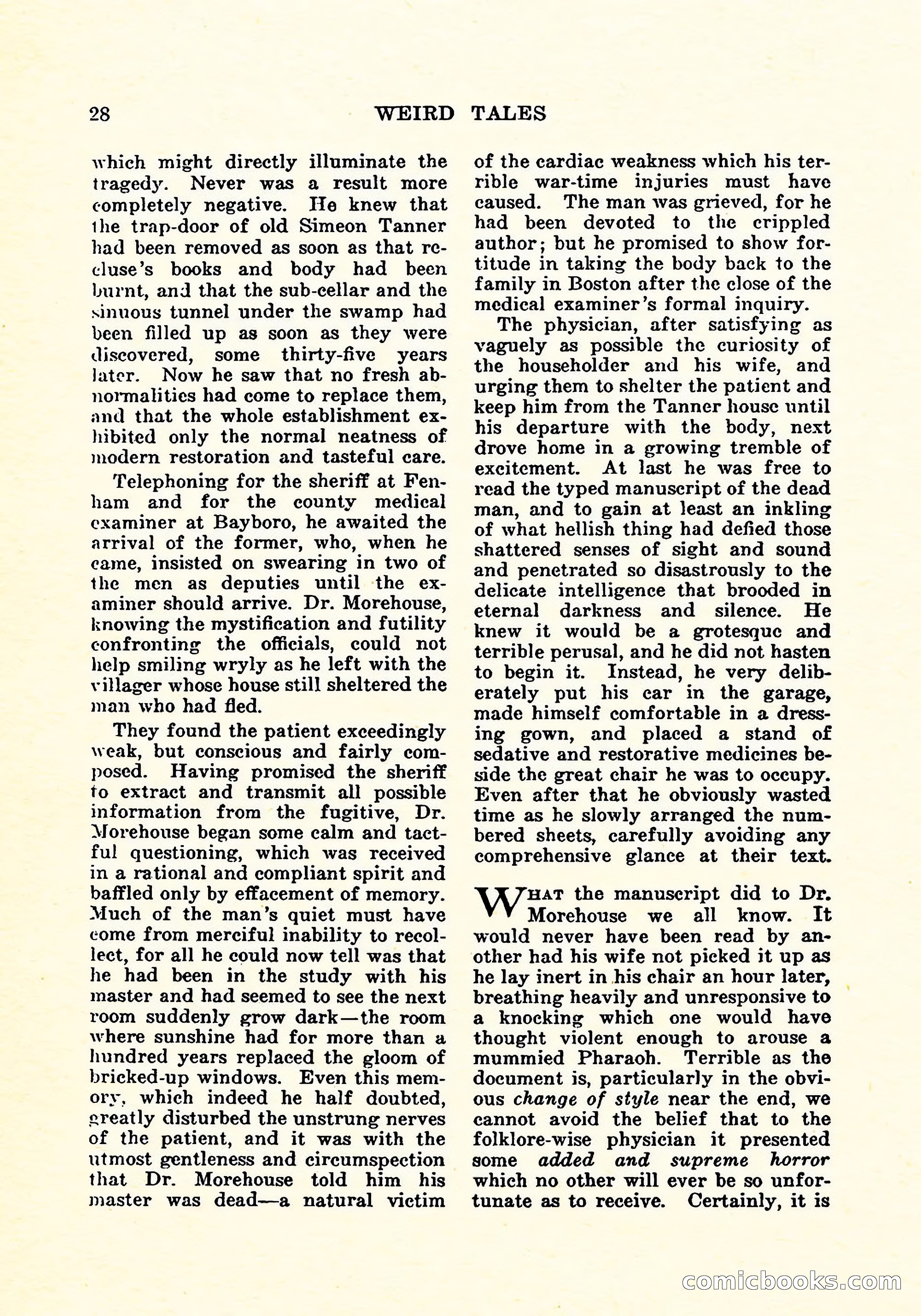 Weird Tales, Vol. 5, No. 4 — page 29 of 194