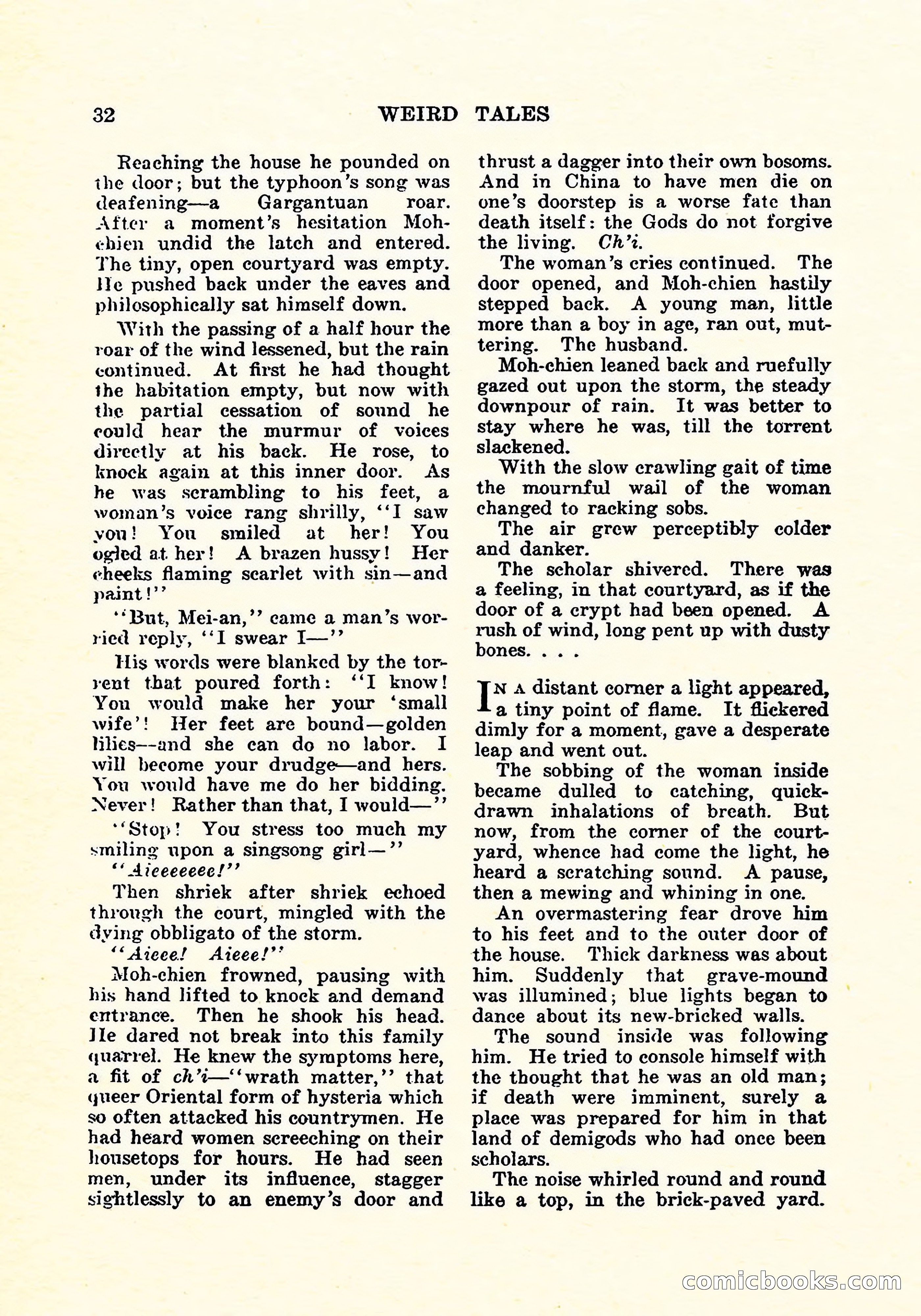 Weird Tales, Vol. 5, No. 4 — page 33 of 194