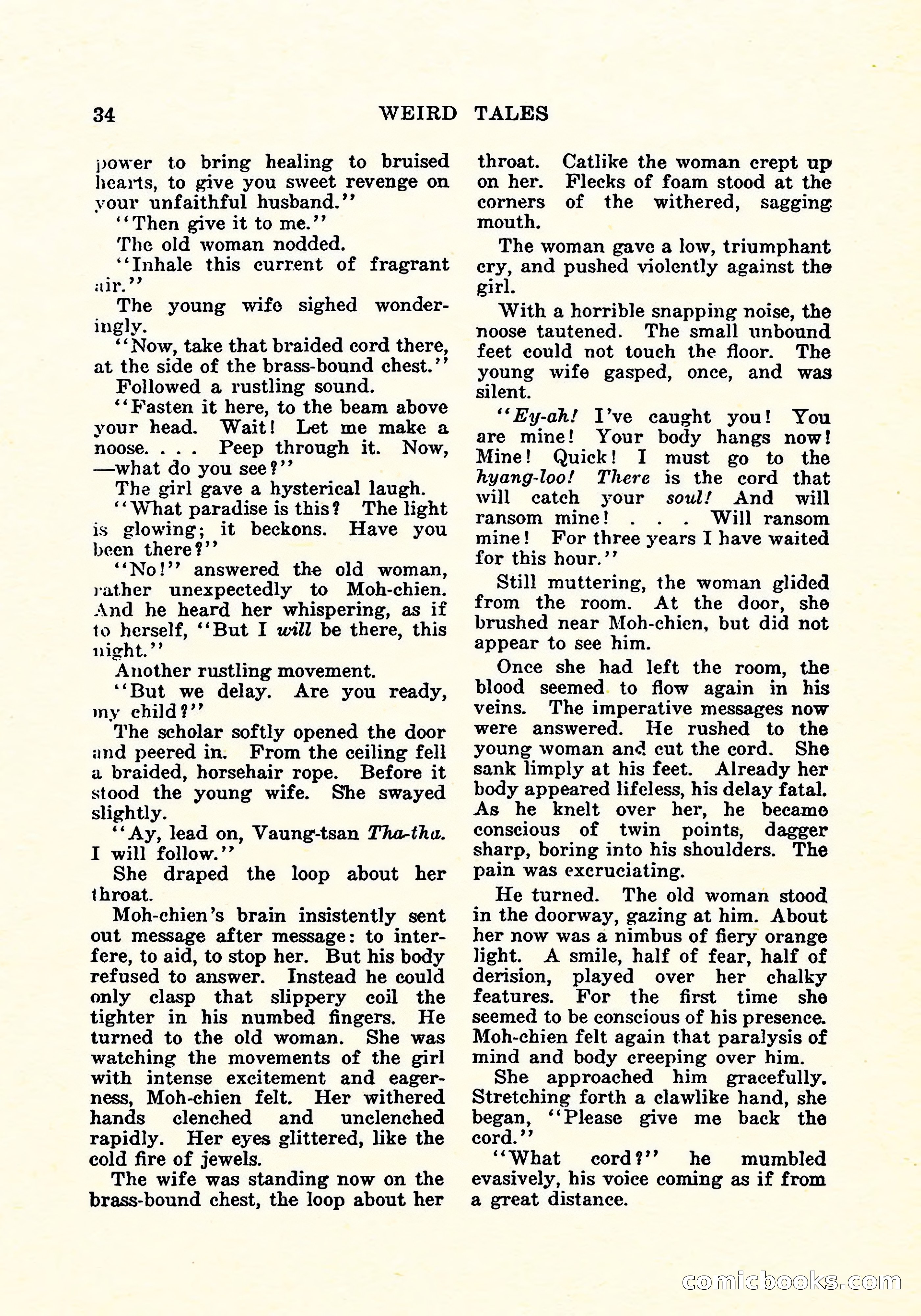 Weird Tales, Vol. 5, No. 4 — page 35 of 194