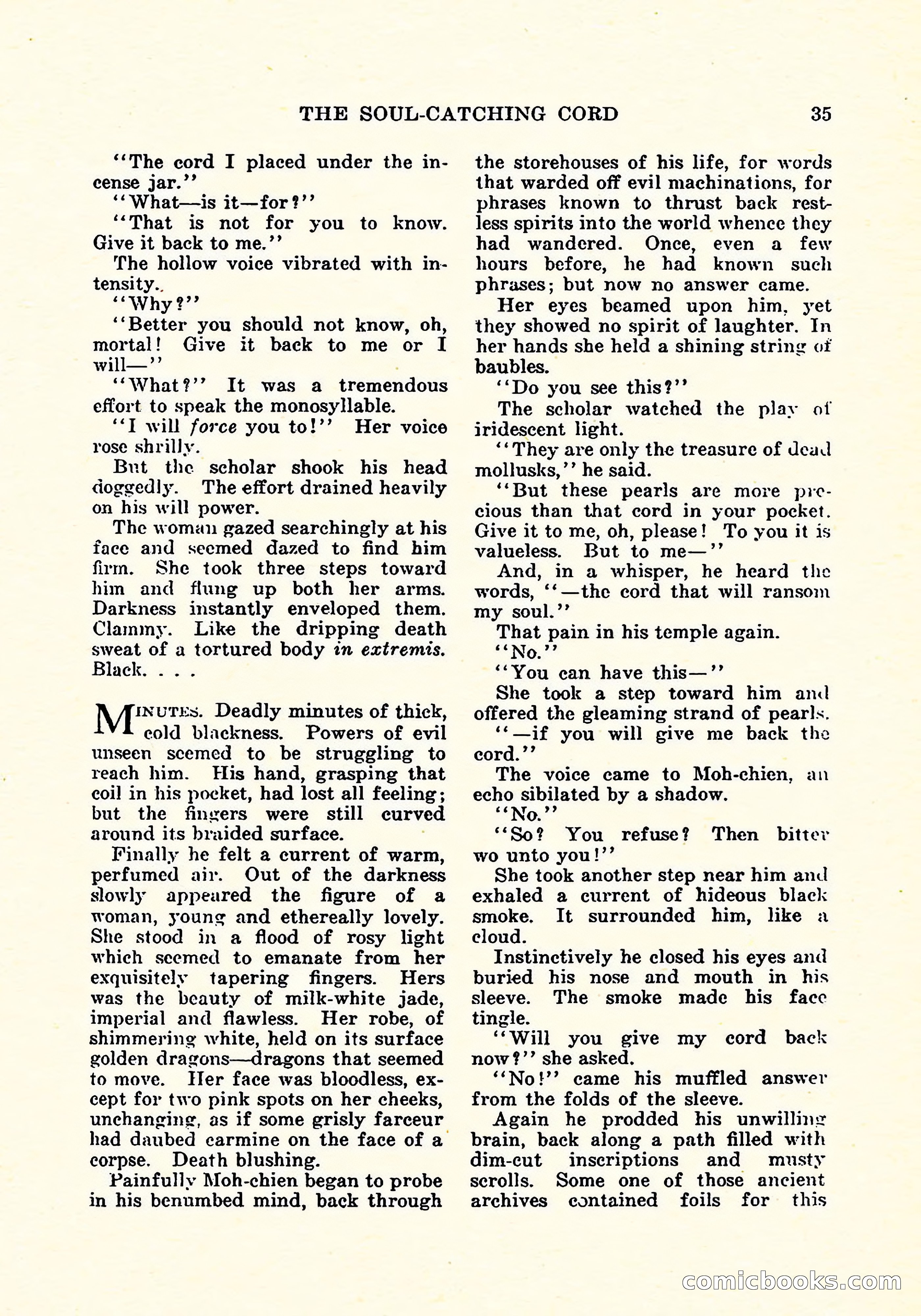 Weird Tales, Vol. 5, No. 4 — page 36 of 194