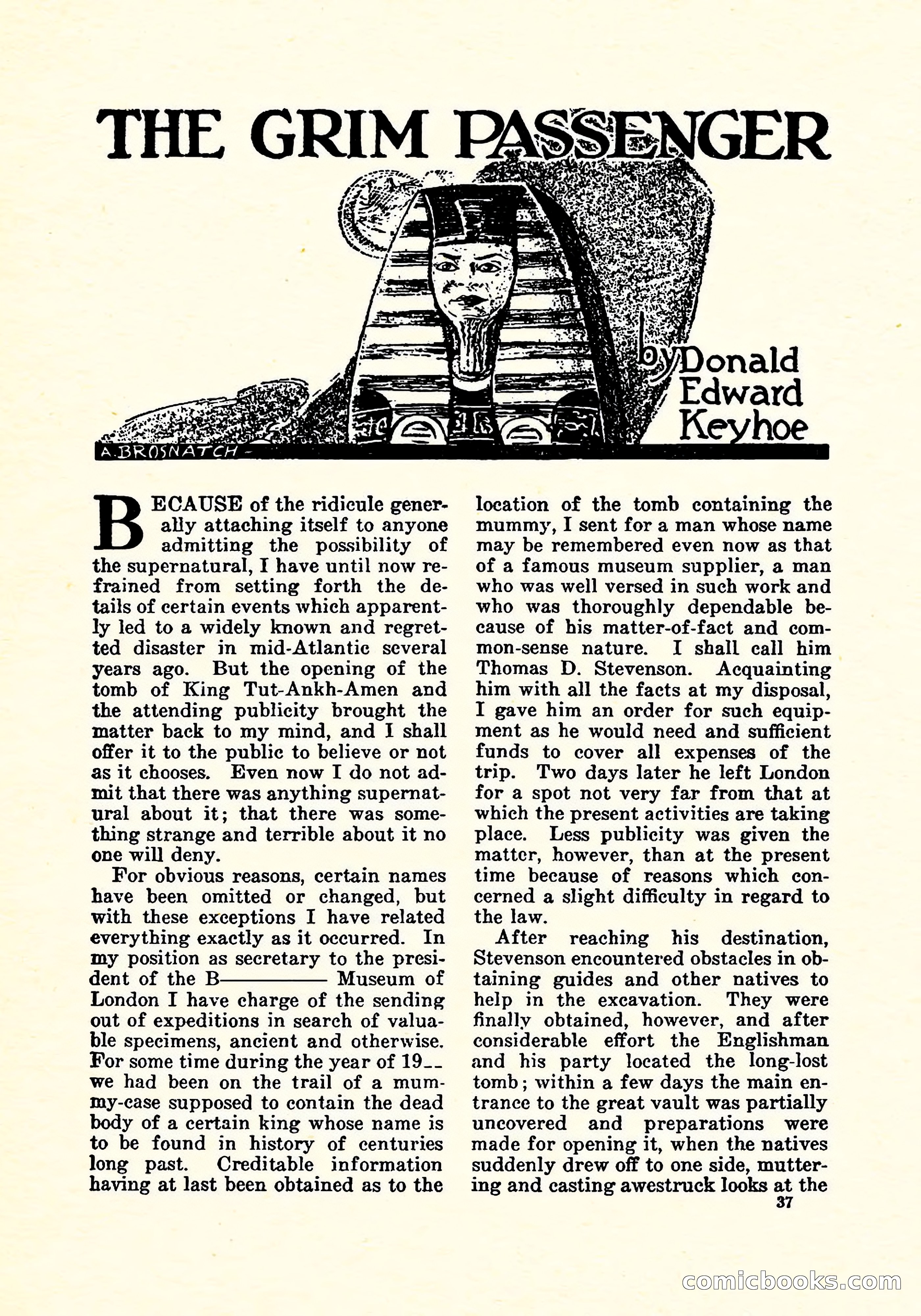 Weird Tales, Vol. 5, No. 4 — page 38 of 194