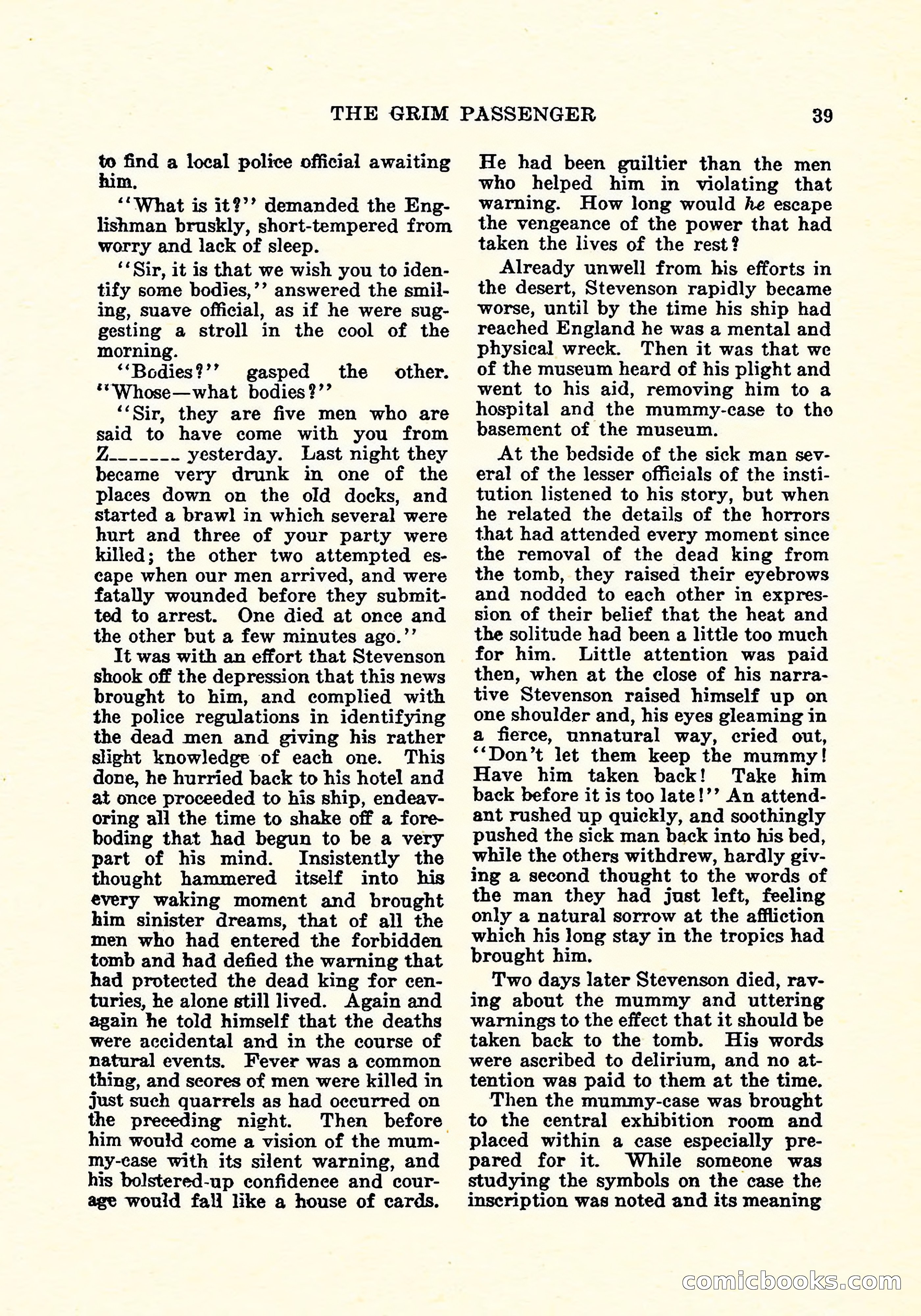 Weird Tales, Vol. 5, No. 4 — page 40 of 194