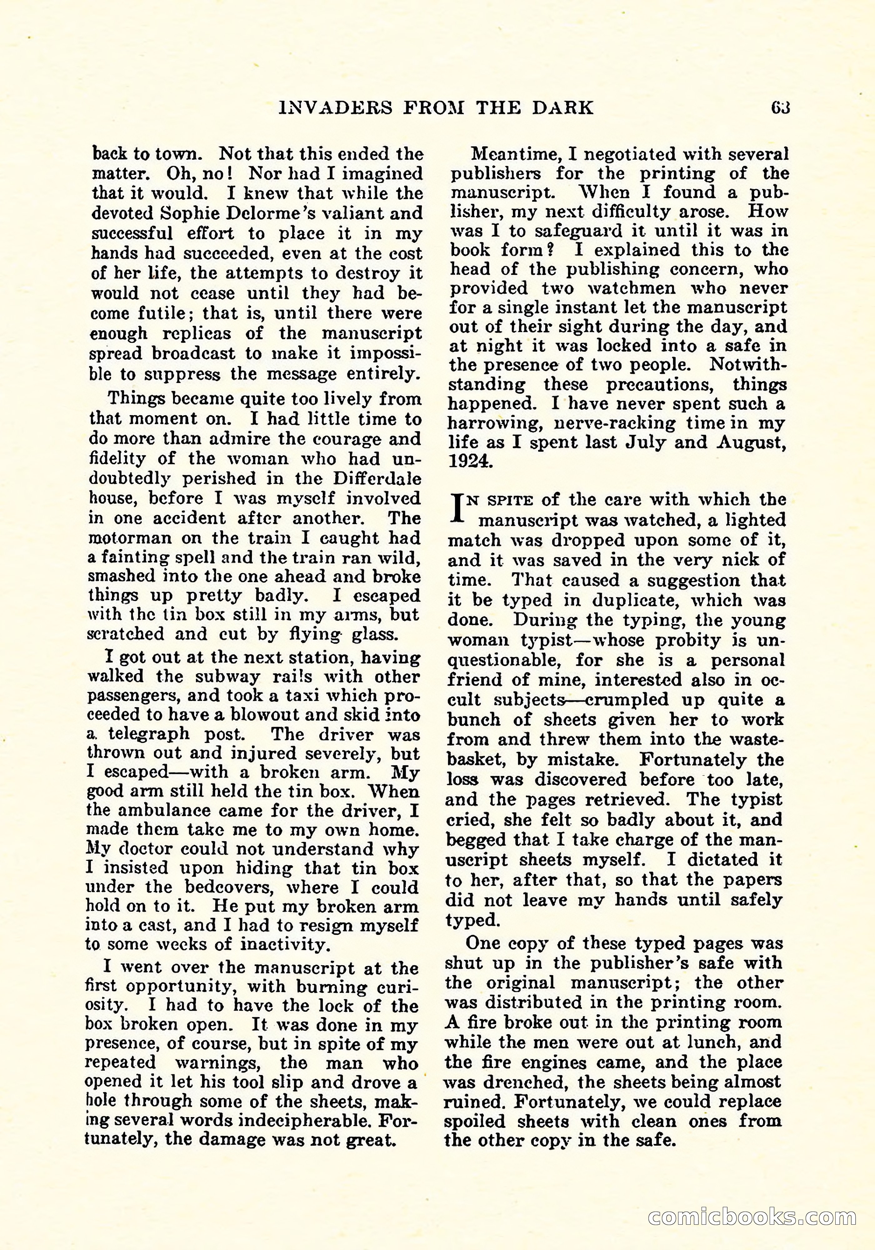 Weird Tales, Vol. 5, No. 4 — page 64 of 194
