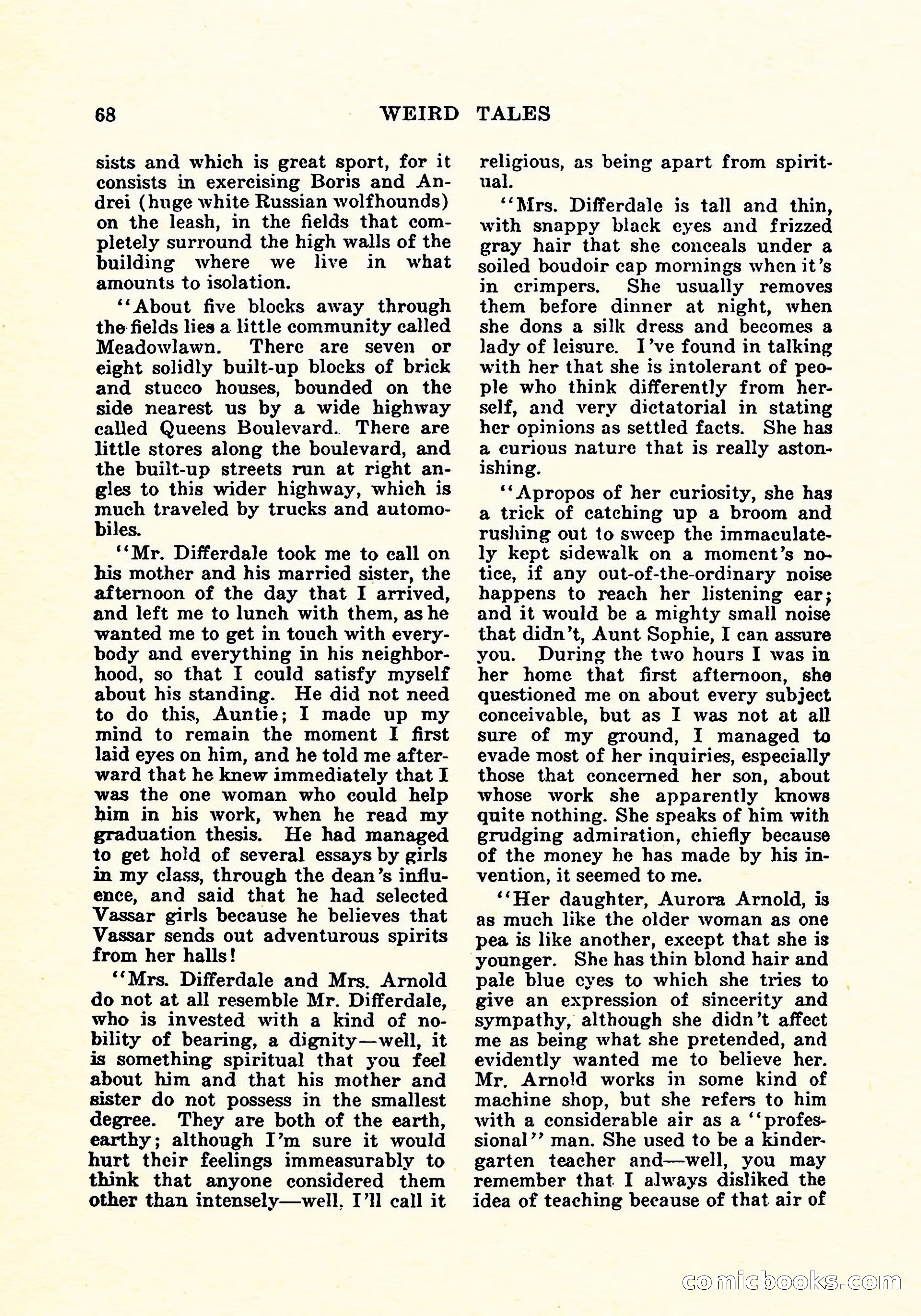 Weird Tales, Vol. 5, No. 4 — page 69 of 194