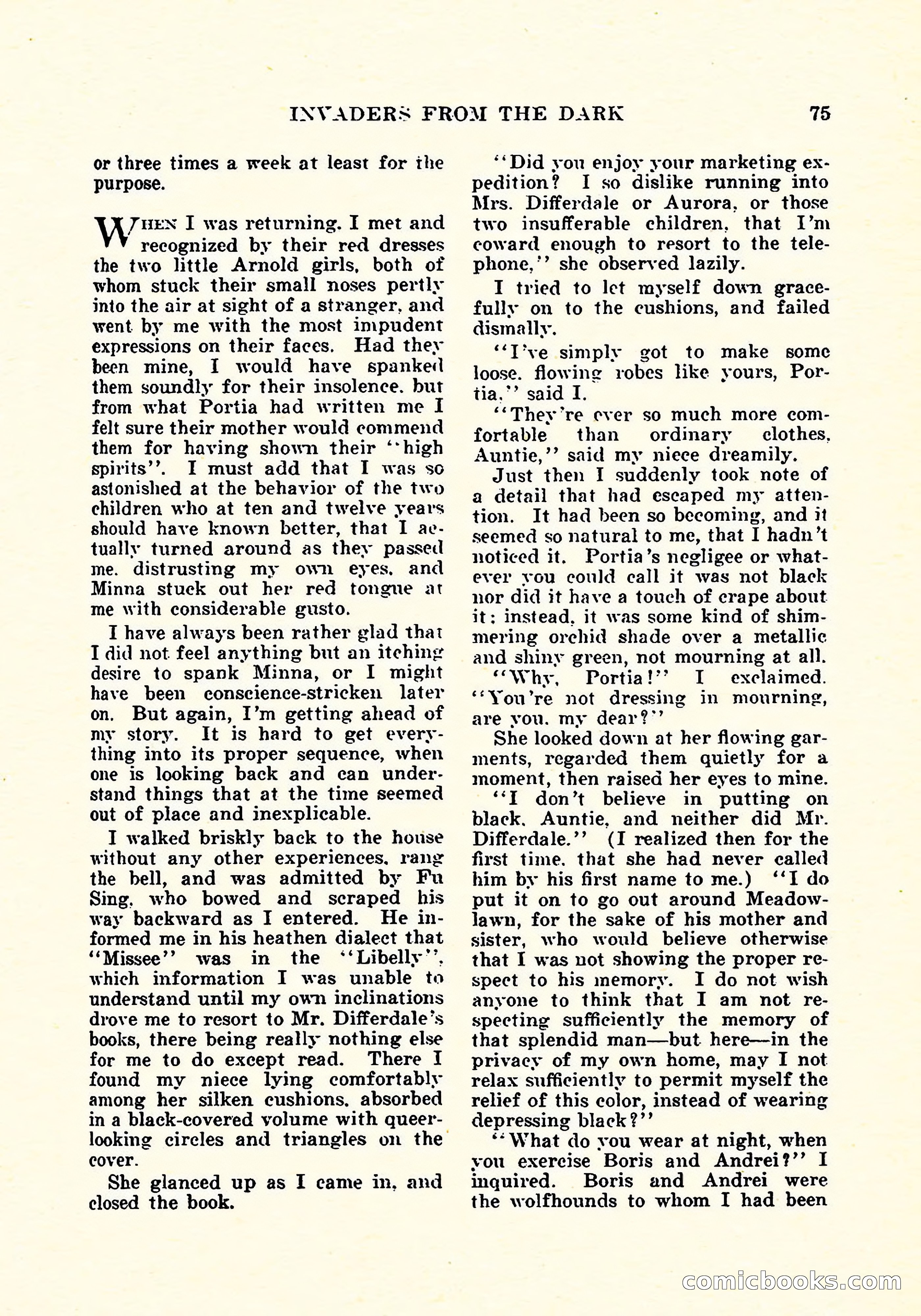 Weird Tales, Vol. 5, No. 4 — page 76 of 194