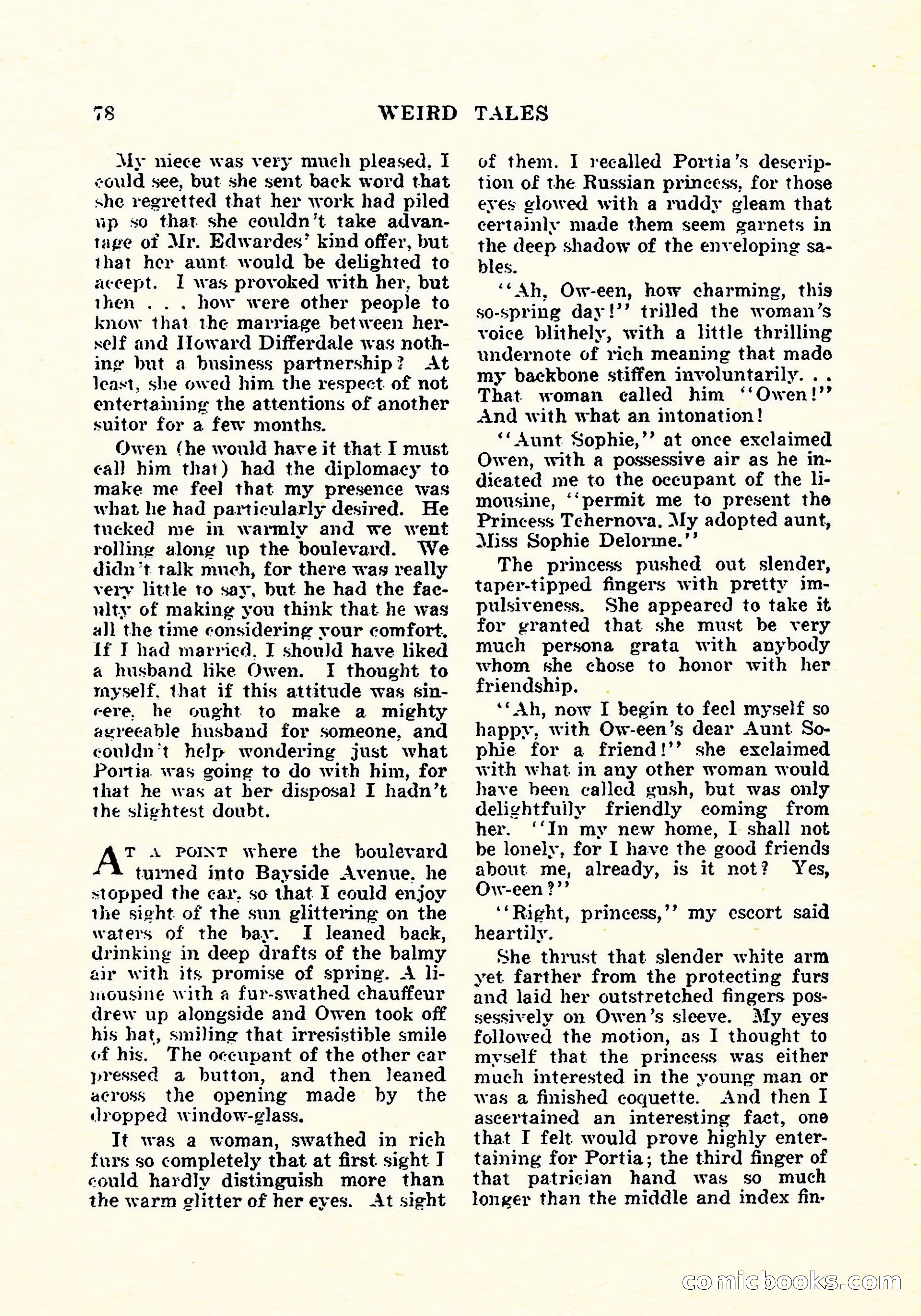 Weird Tales, Vol. 5, No. 4 — page 79 of 194
