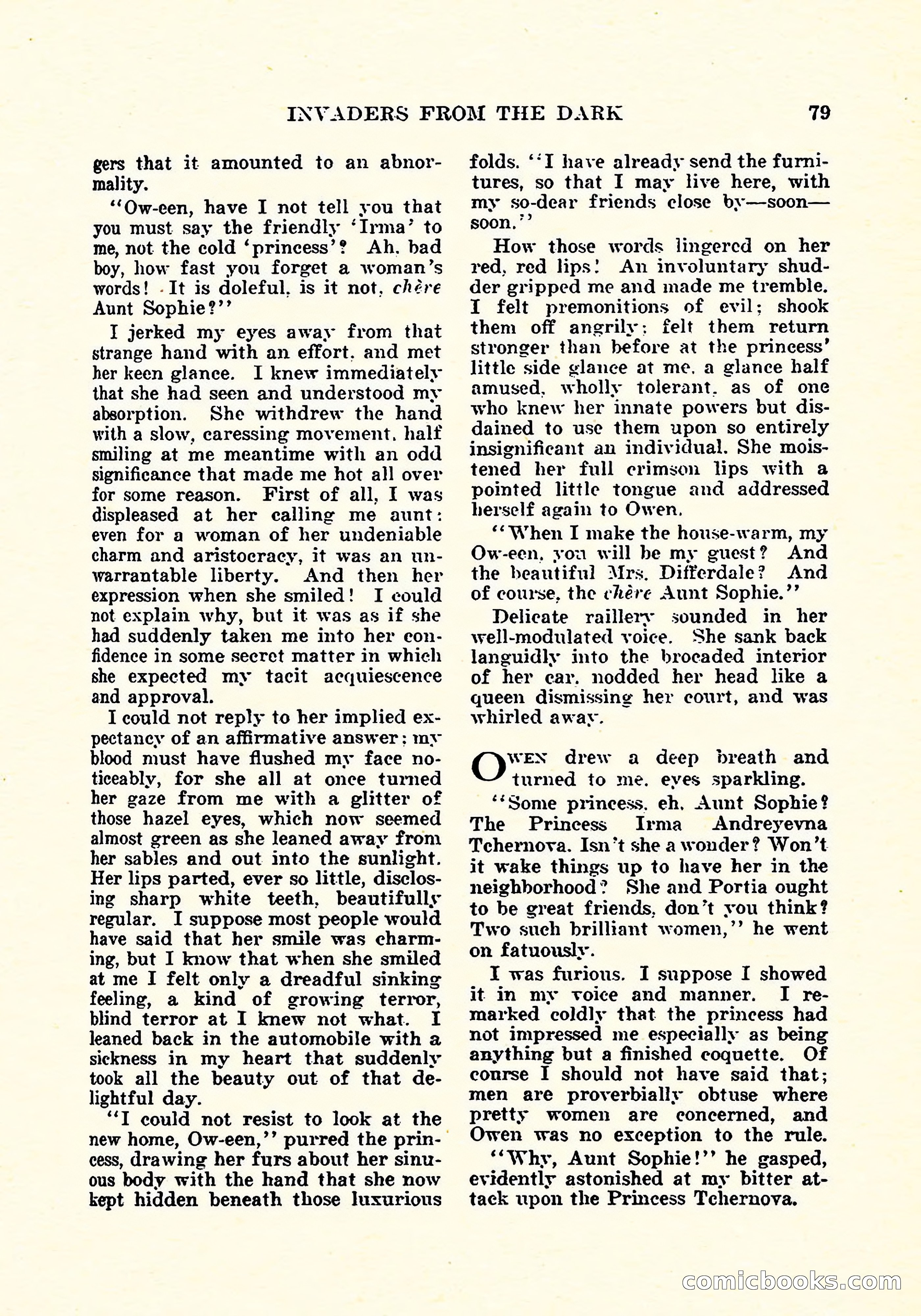 Weird Tales, Vol. 5, No. 4 — page 80 of 194