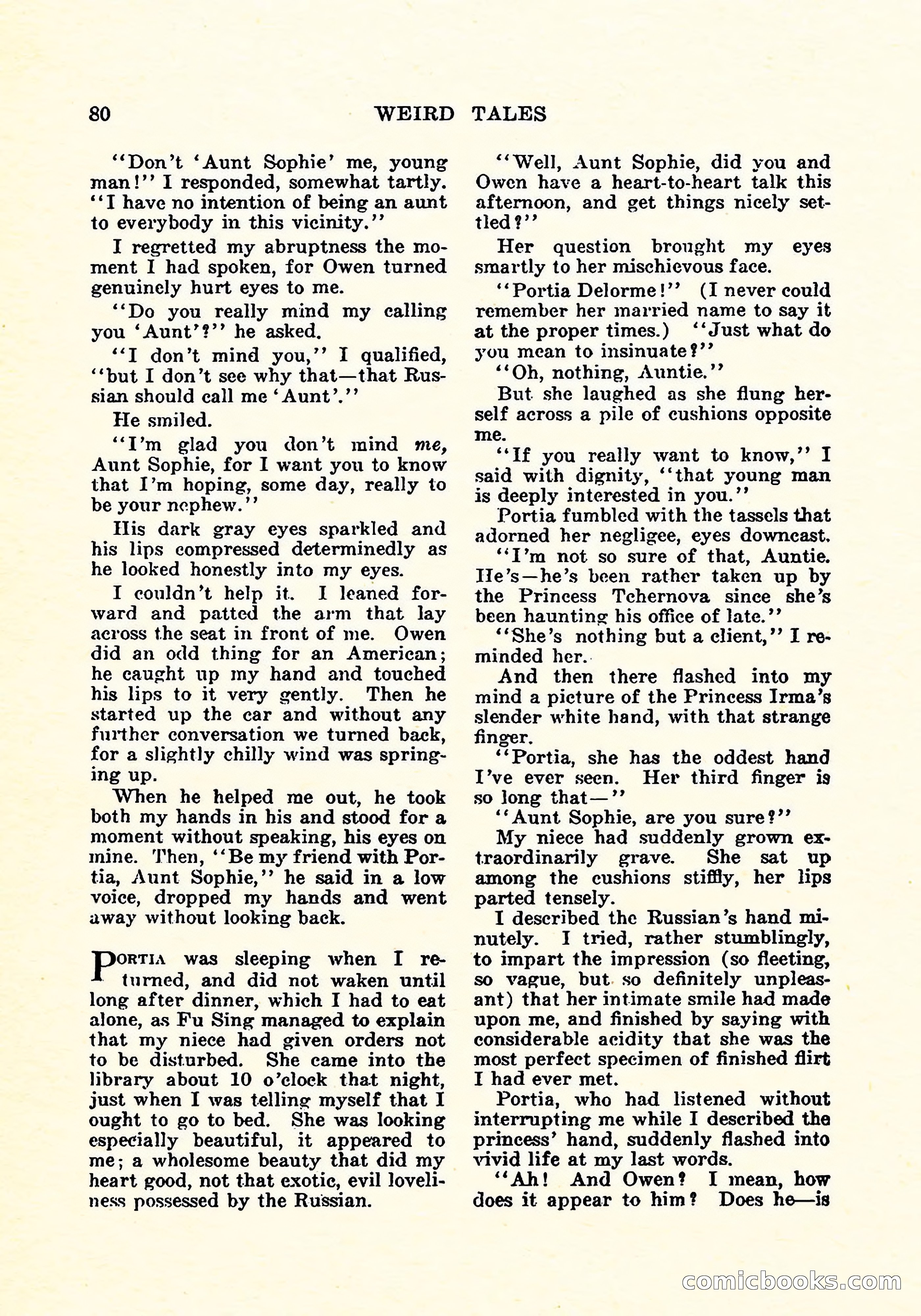 Weird Tales, Vol. 5, No. 4 — page 81 of 194