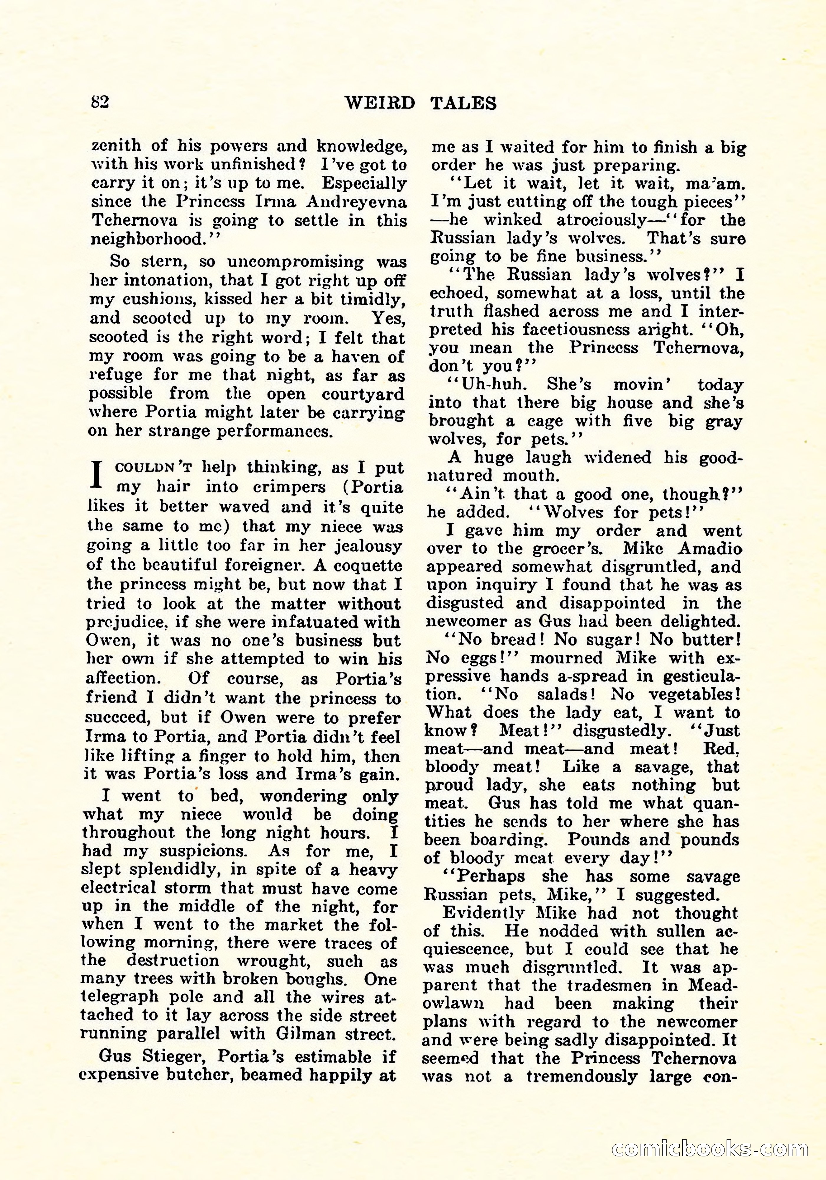 Weird Tales, Vol. 5, No. 4 — page 83 of 194