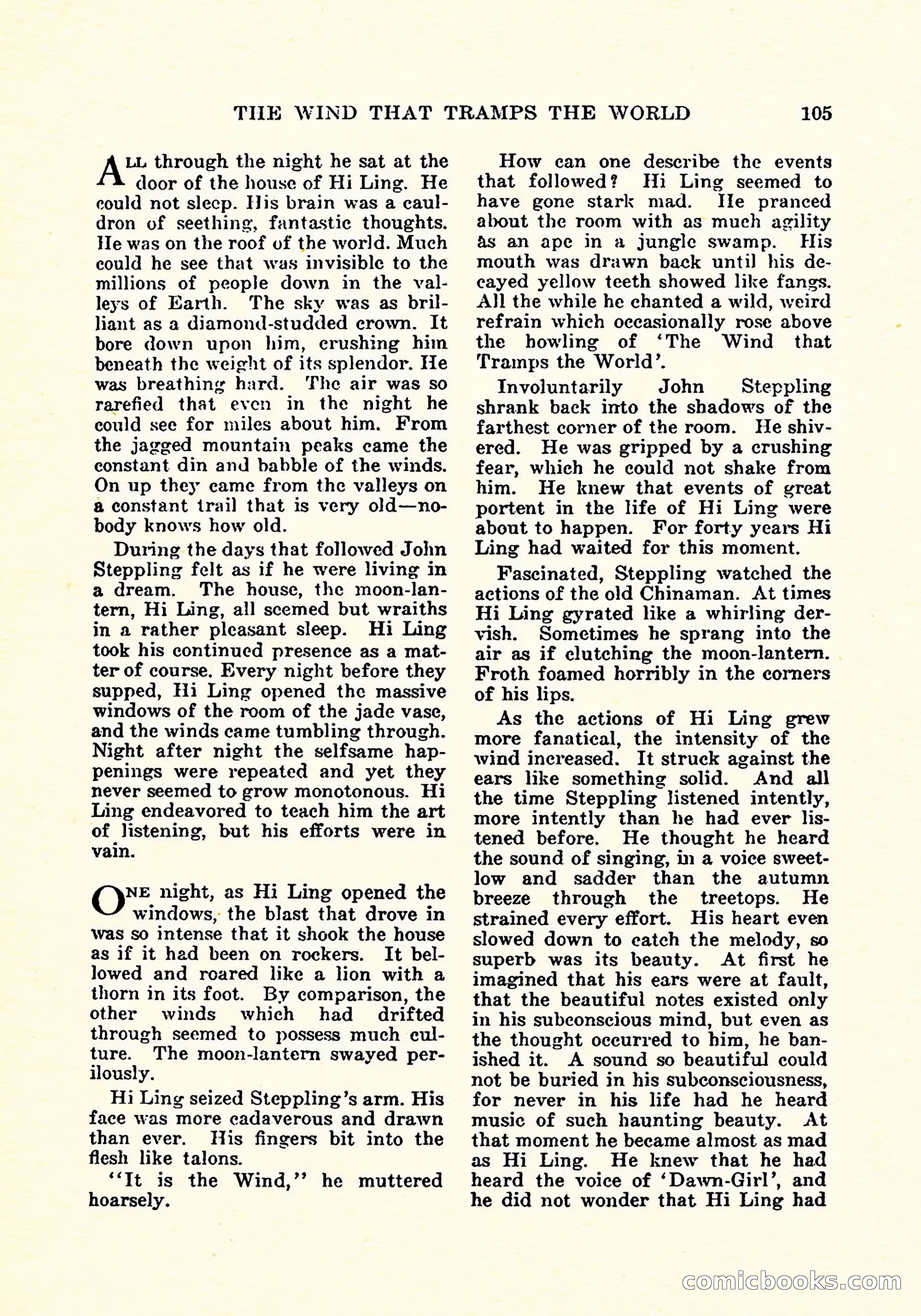 Weird Tales, Vol. 5, No. 4 — page 106 of 194