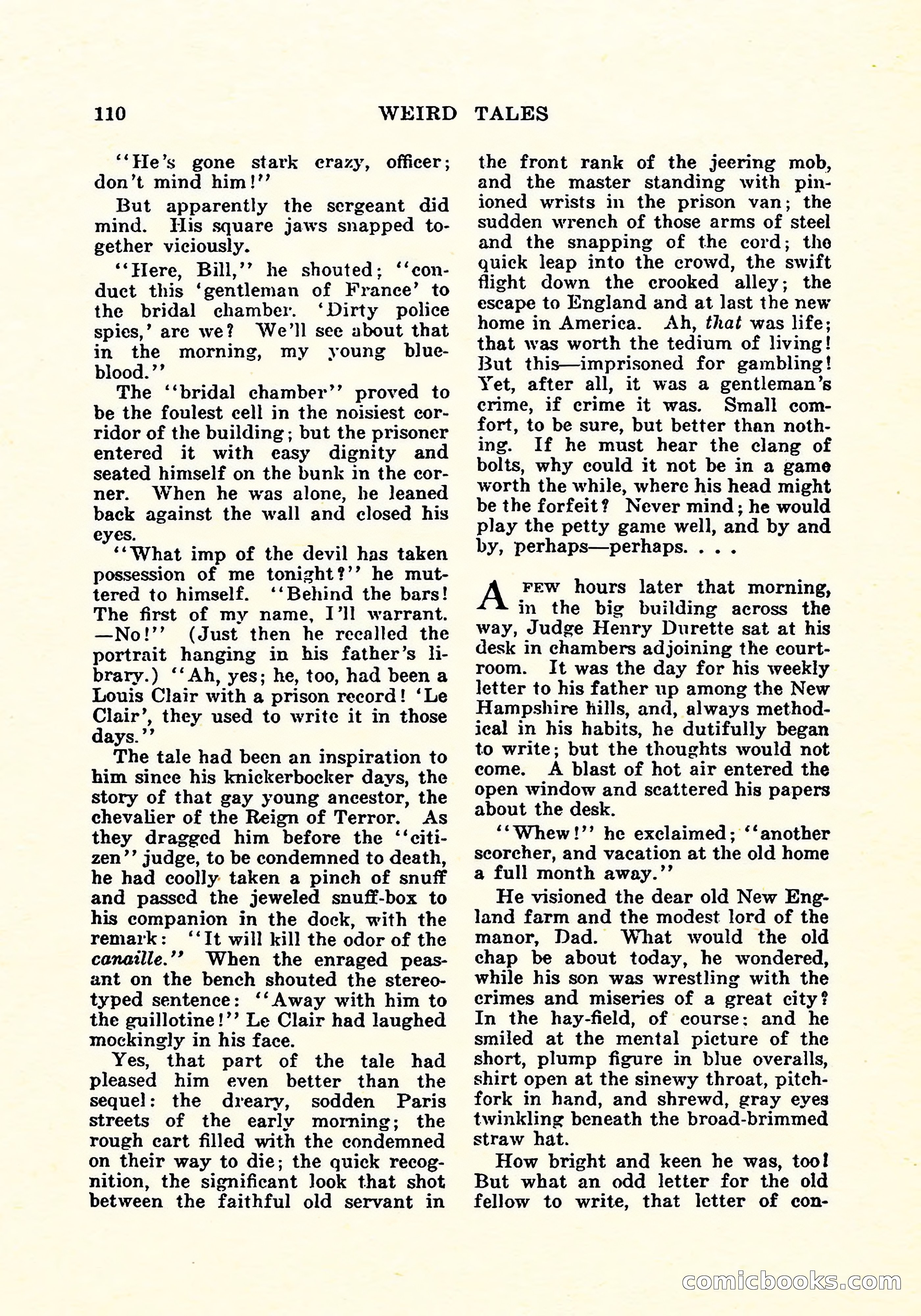 Weird Tales, Vol. 5, No. 4 — page 111 of 194