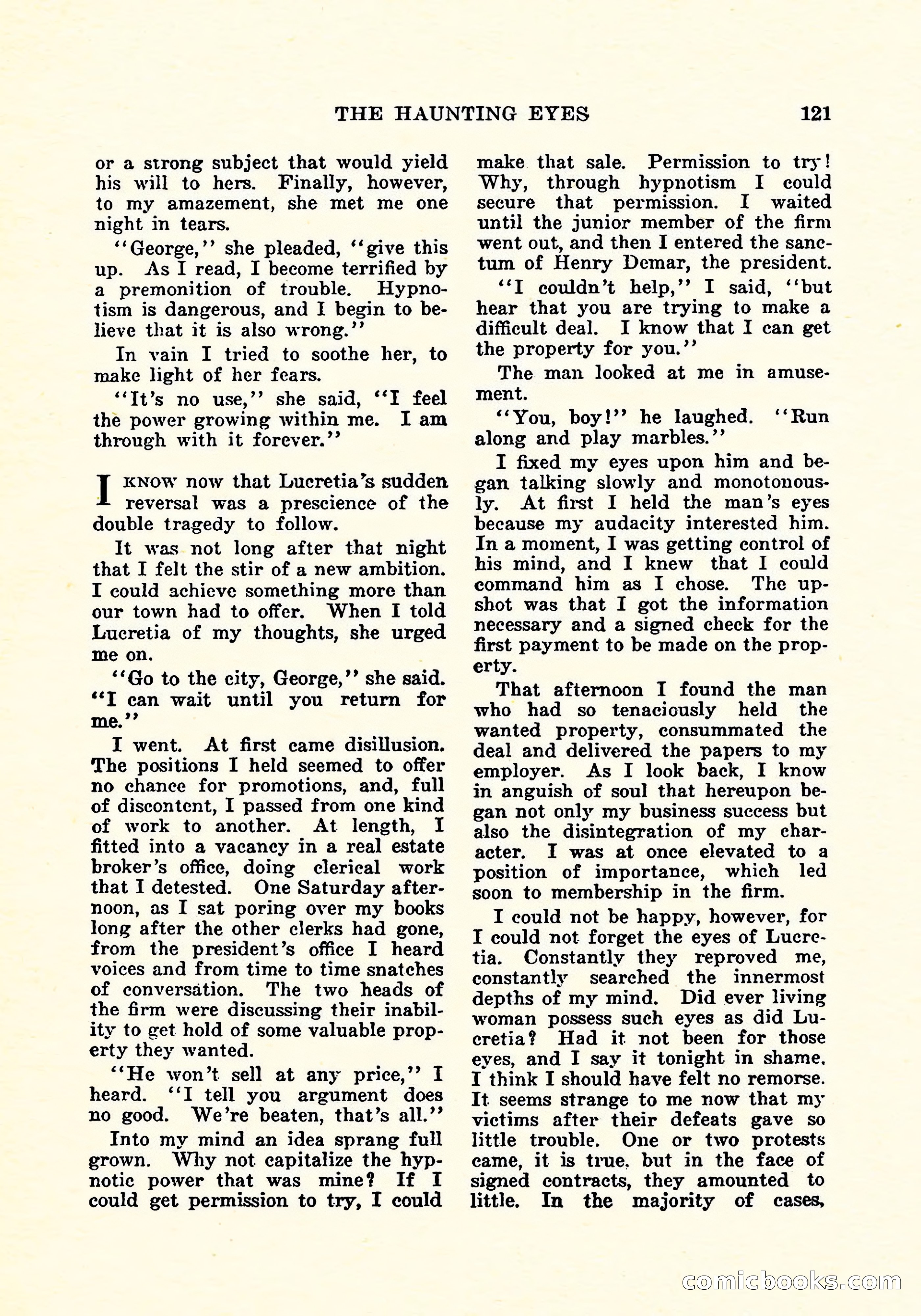 Weird Tales, Vol. 5, No. 4 — page 122 of 194
