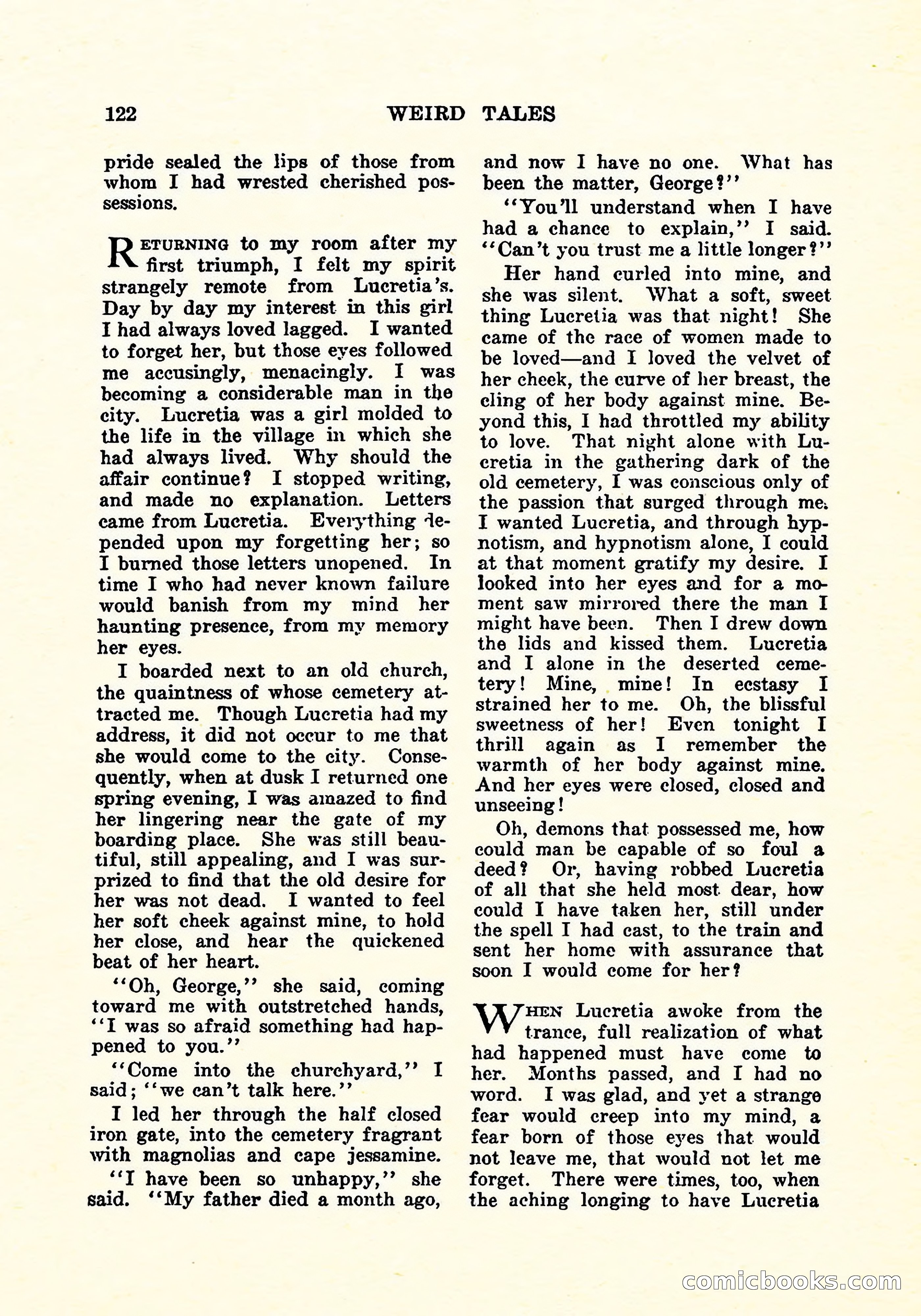 Weird Tales, Vol. 5, No. 4 — page 123 of 194