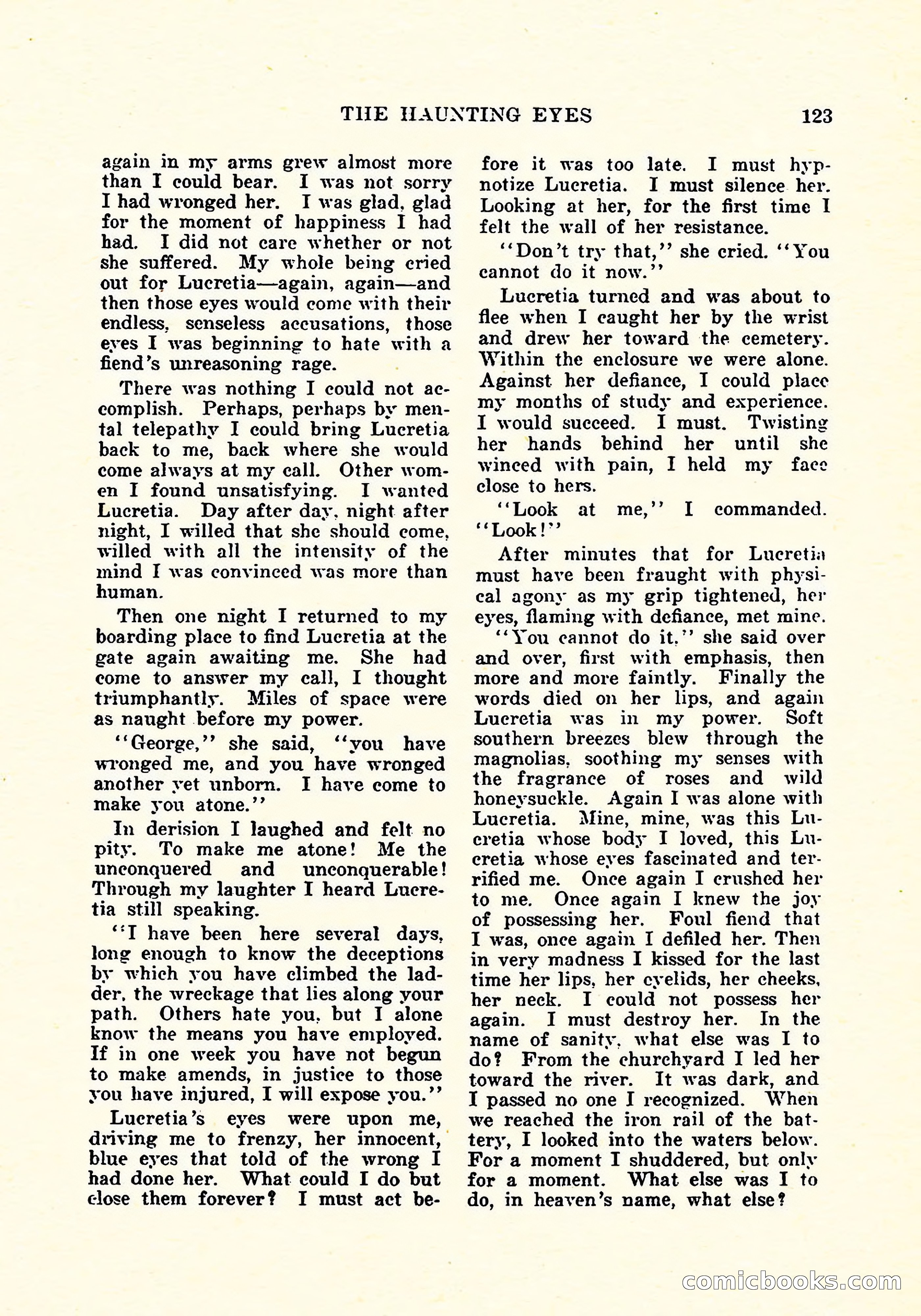 Weird Tales, Vol. 5, No. 4 — page 124 of 194