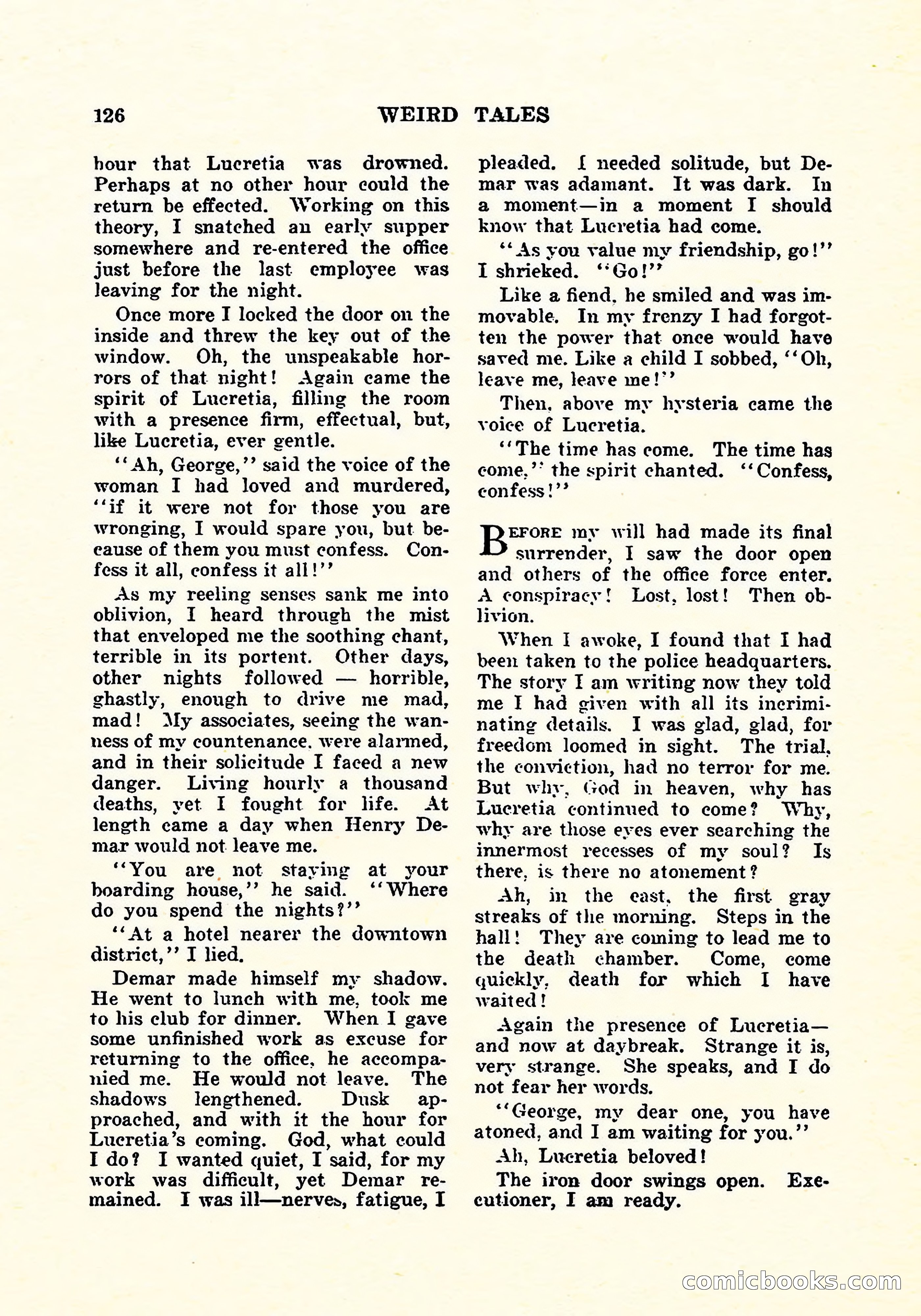 Weird Tales, Vol. 5, No. 4 — page 127 of 194