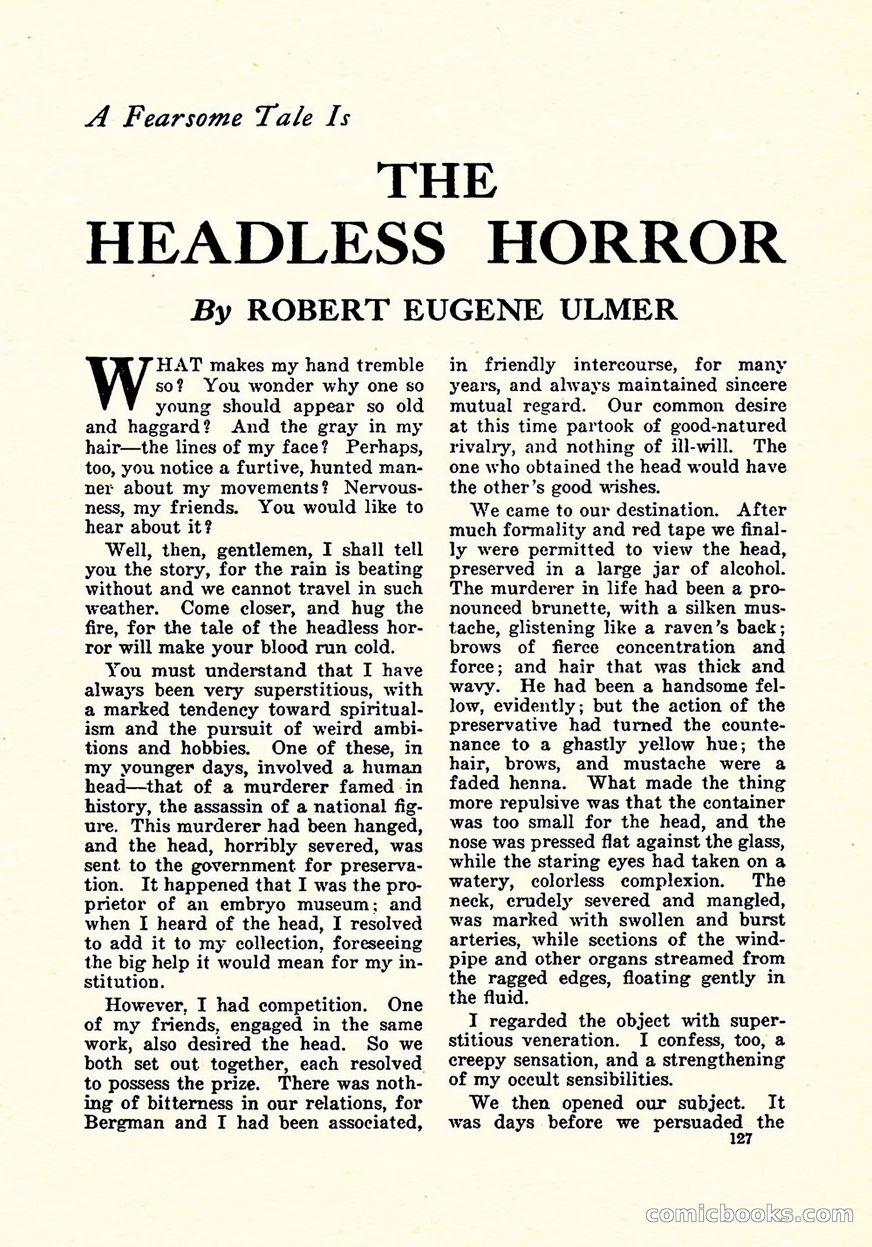 Weird Tales, Vol. 5, No. 4 — page 128 of 194