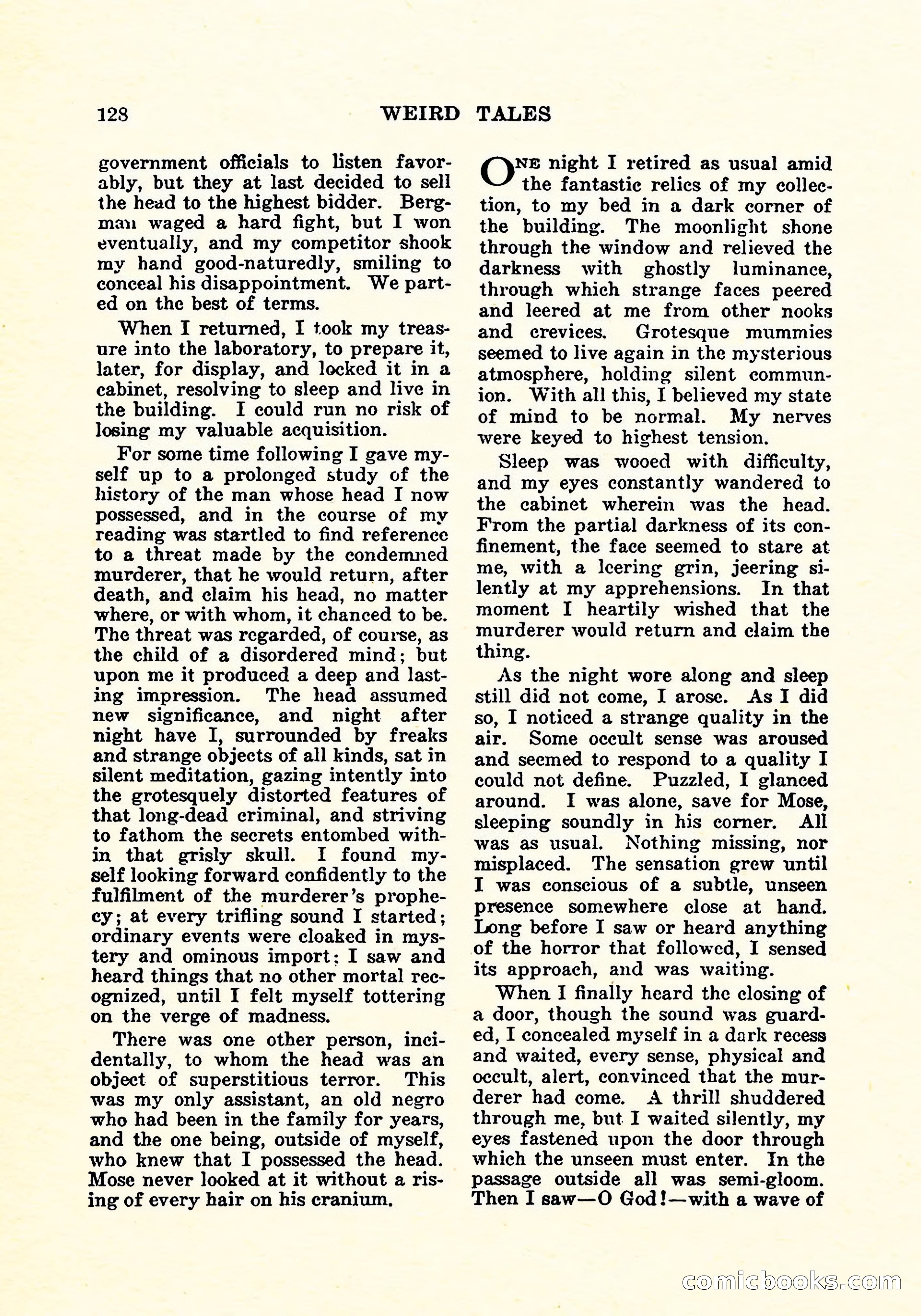 Weird Tales, Vol. 5, No. 4 — page 129 of 194