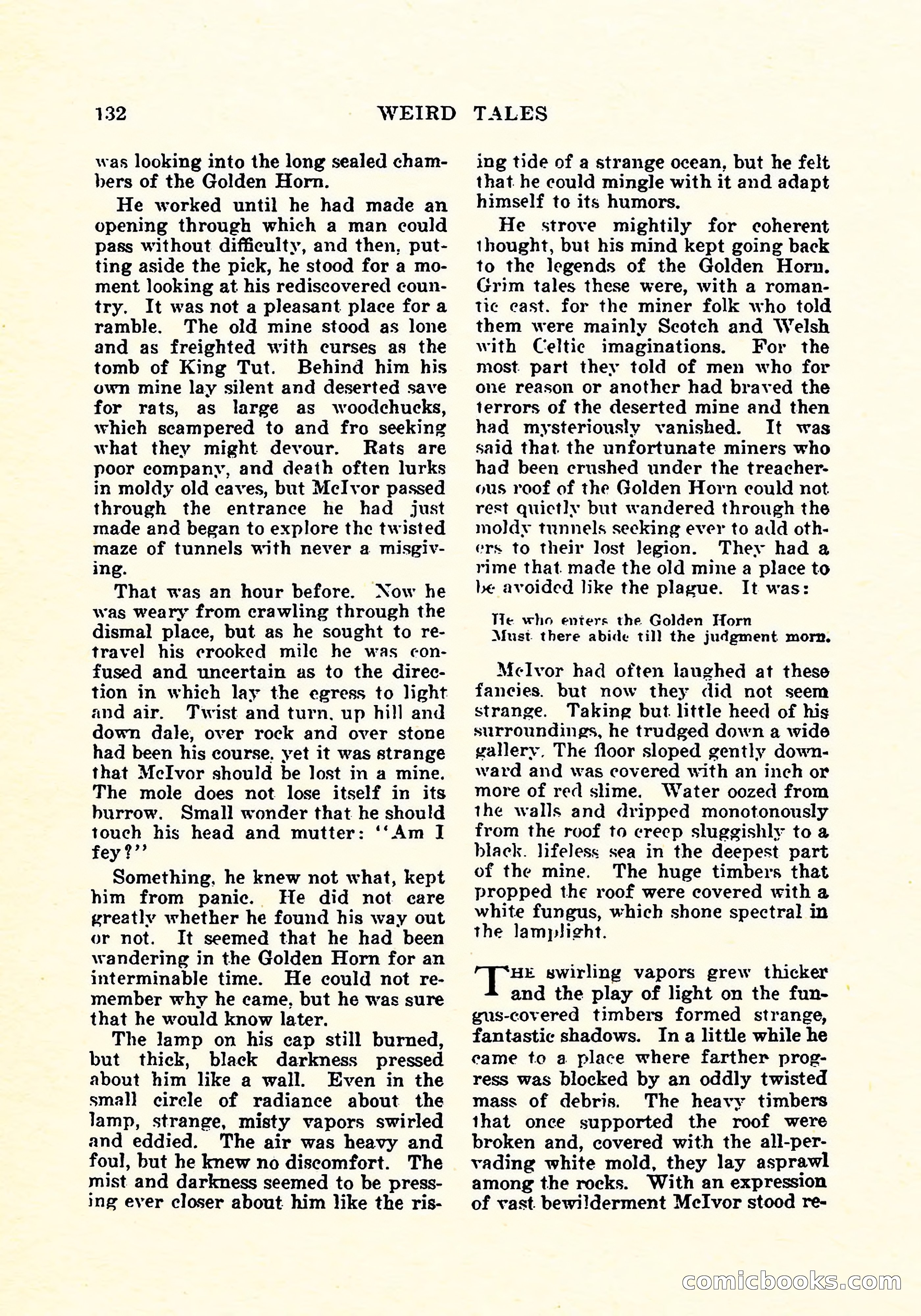 Weird Tales, Vol. 5, No. 4 — page 133 of 194