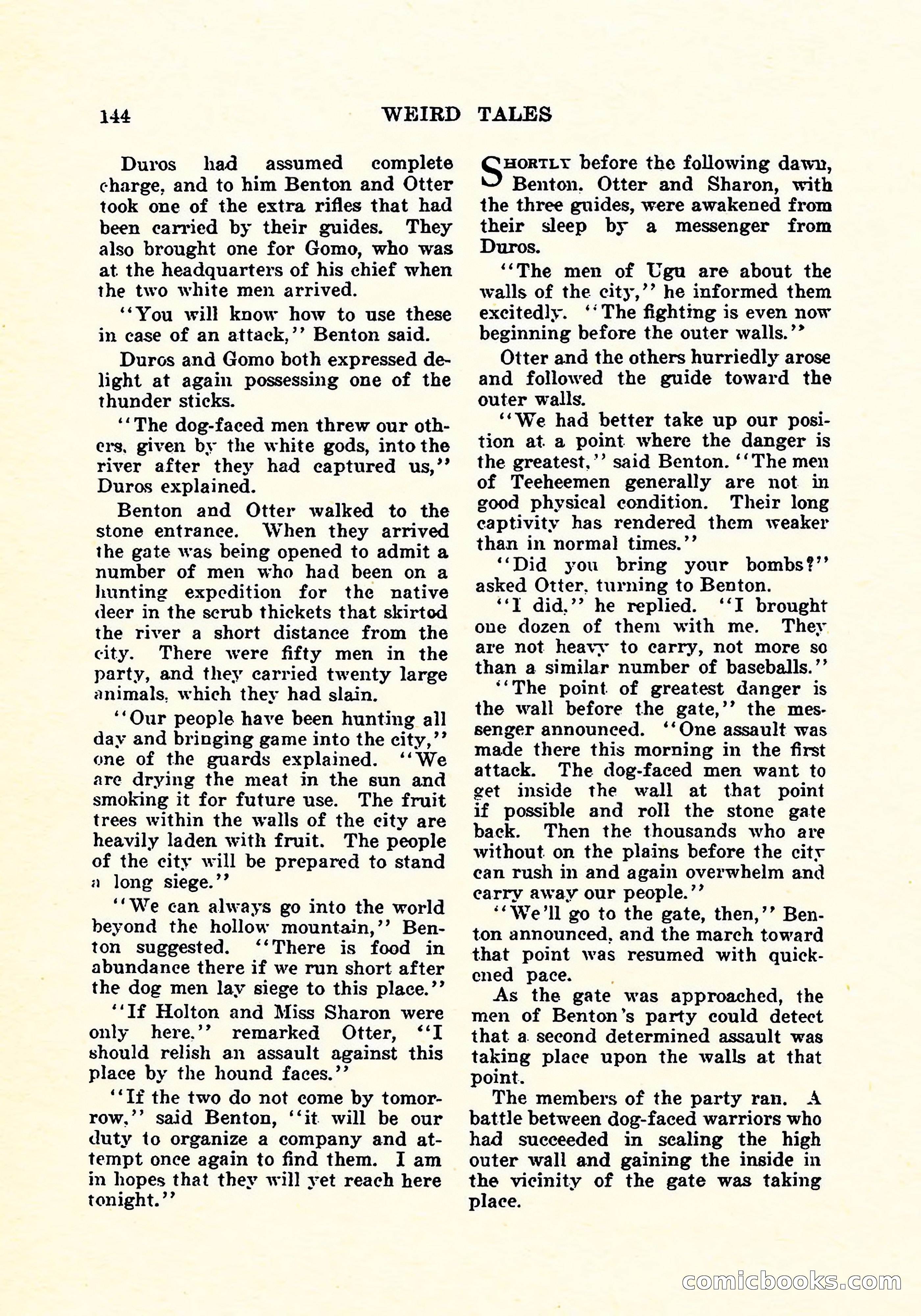 Weird Tales, Vol. 5, No. 4 — page 145 of 194