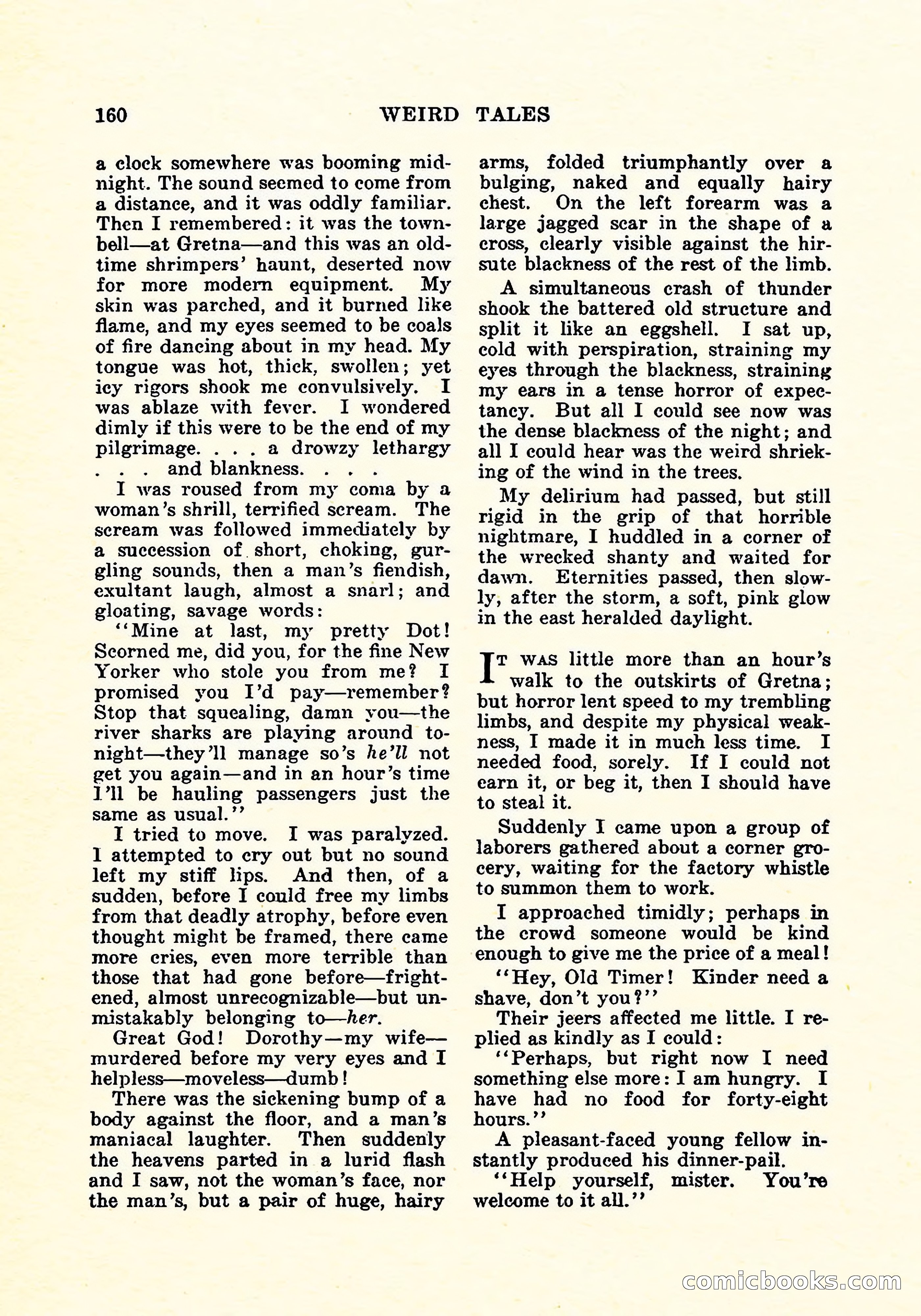 Weird Tales, Vol. 5, No. 4 — page 161 of 194